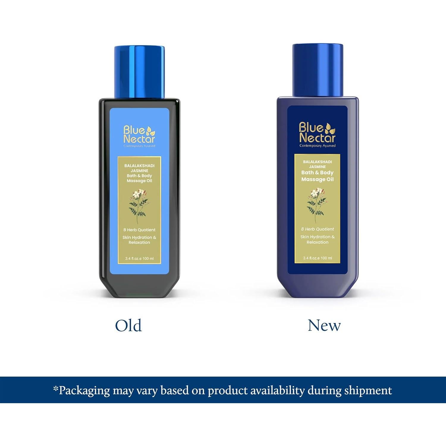 Aceite de Masaje Corporal Jazmín Blue Nectar 100 ml - 100% Natural