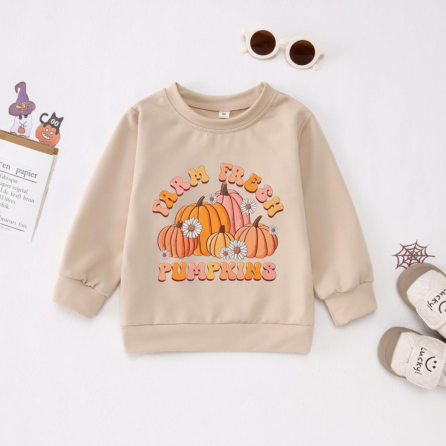Conjunto Halloween Niña 2 Piezas Sudadera Calabaza + Pantalones