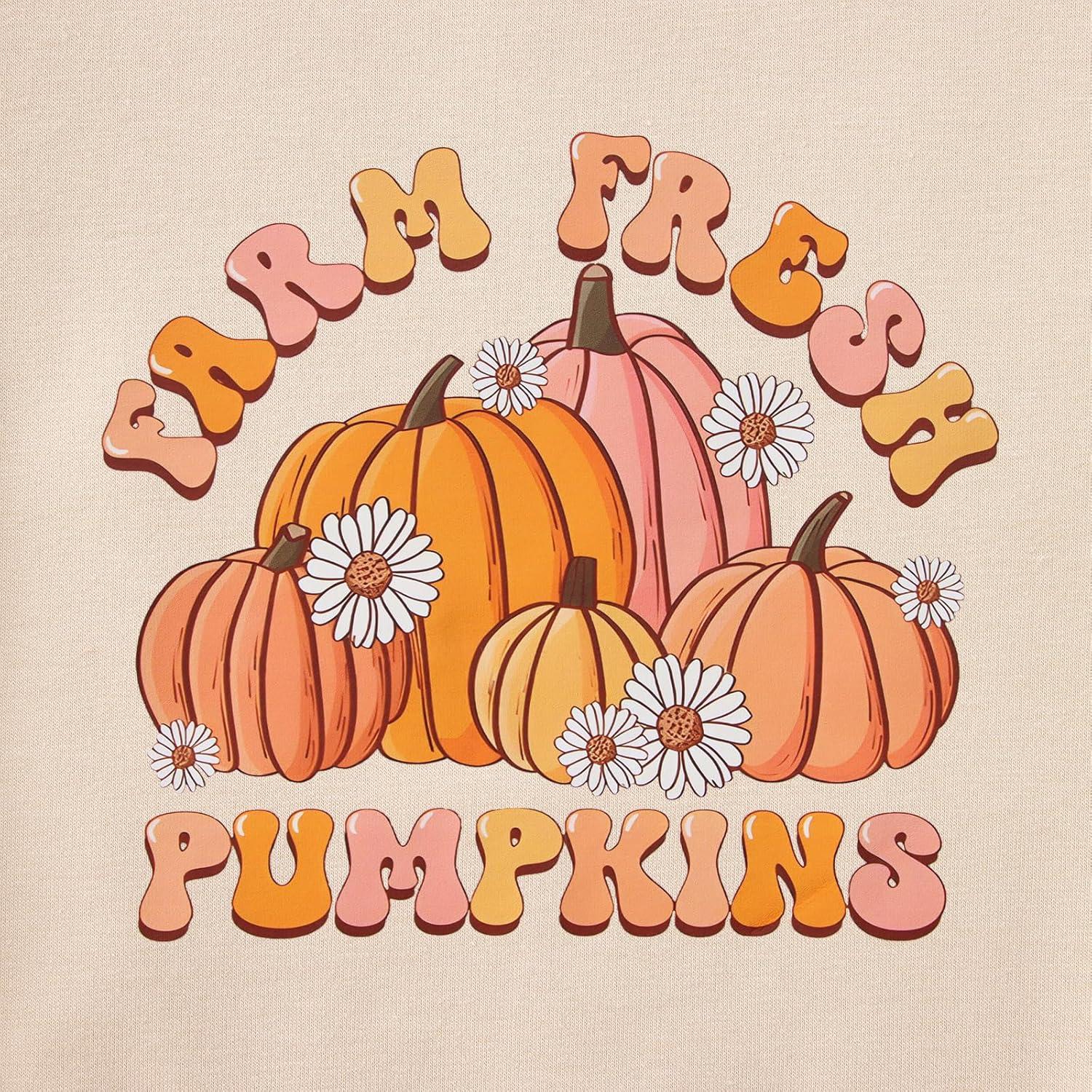 Conjunto Halloween Niña 2 Piezas Sudadera Calabaza + Pantalones