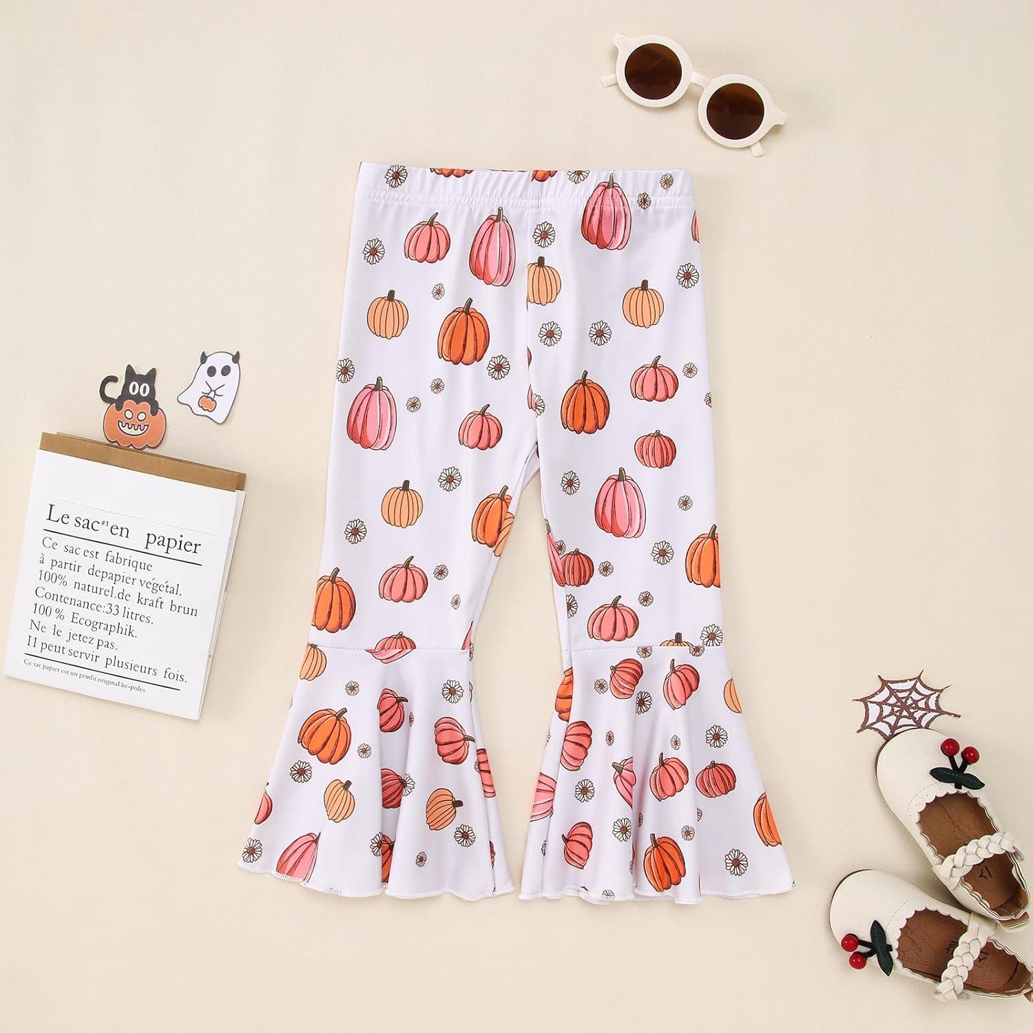 Conjunto Halloween Niña 2 Piezas Sudadera Calabaza + Pantalones