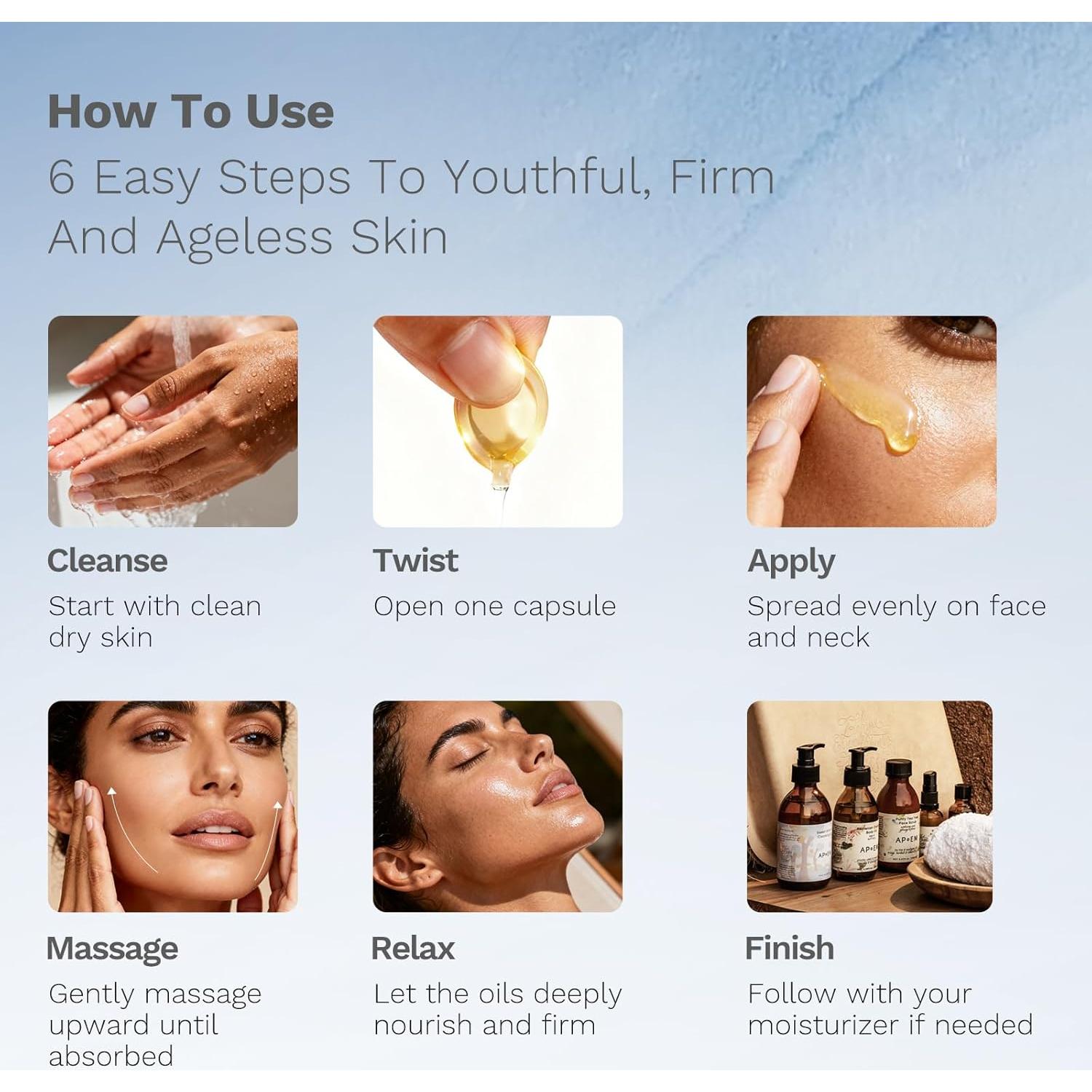 Cápsulas APoEM Renew 60 CT - Suero Antienvejecimiento Aceite