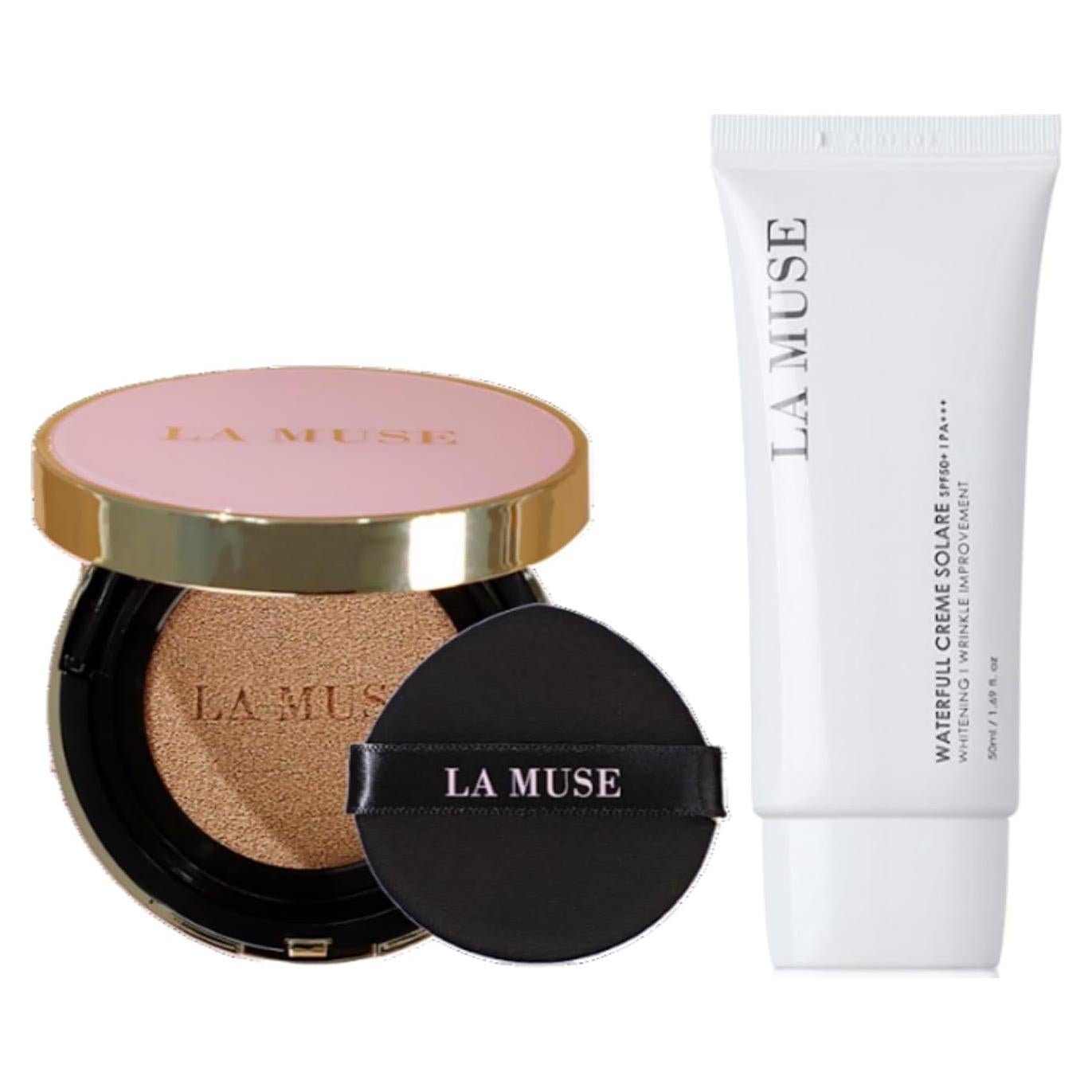 Crema Solar Waterfull & Cushion CC LA MUSE - Protección UV