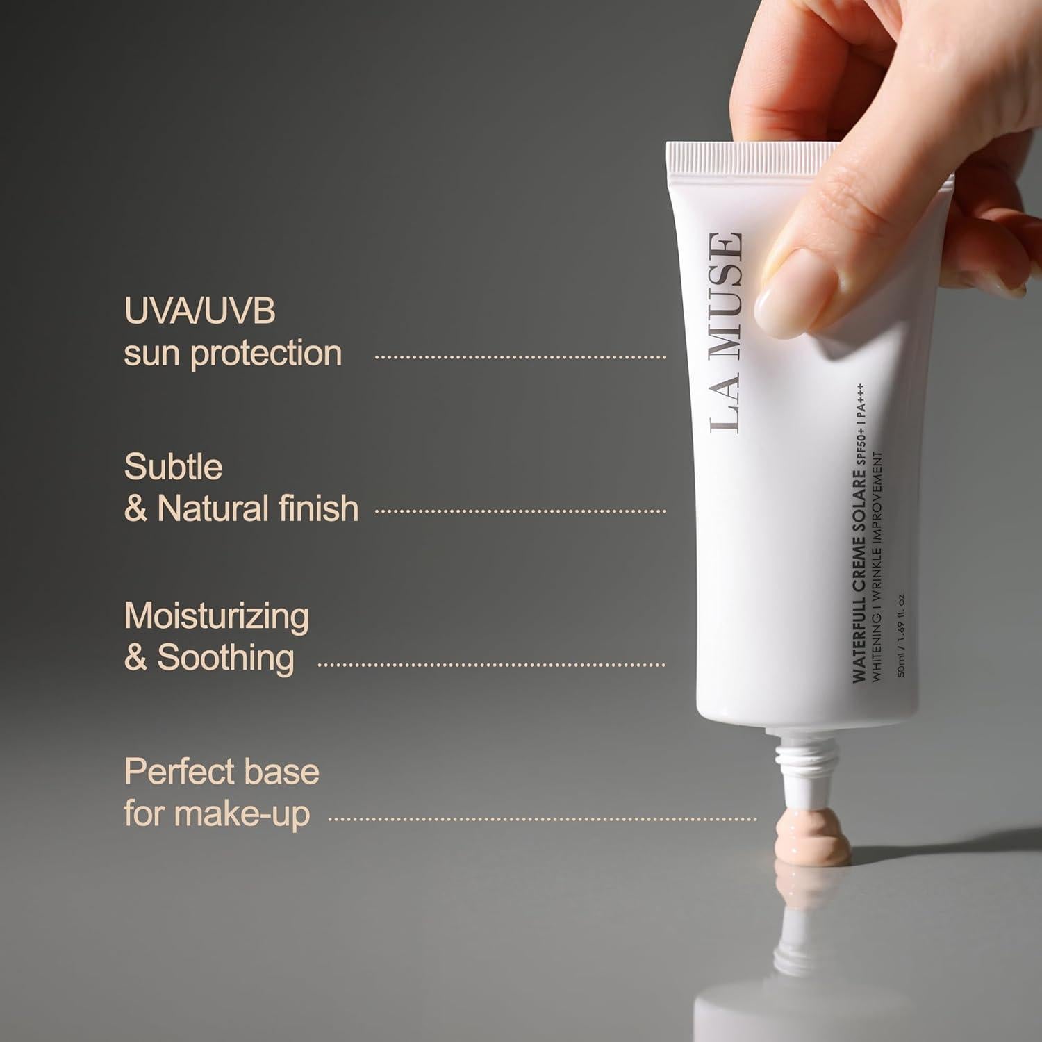 Crema Solar Waterfull & Cushion CC LA MUSE - Protección UV