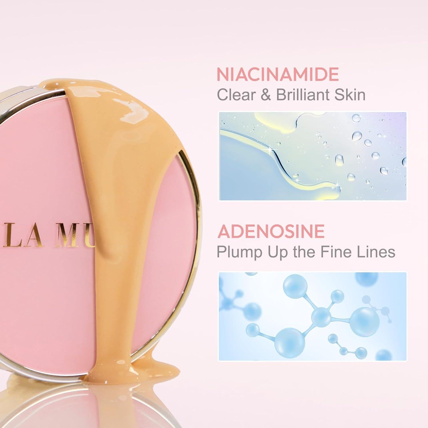 Crema Solar Waterfull & Cushion CC LA MUSE - Protección UV