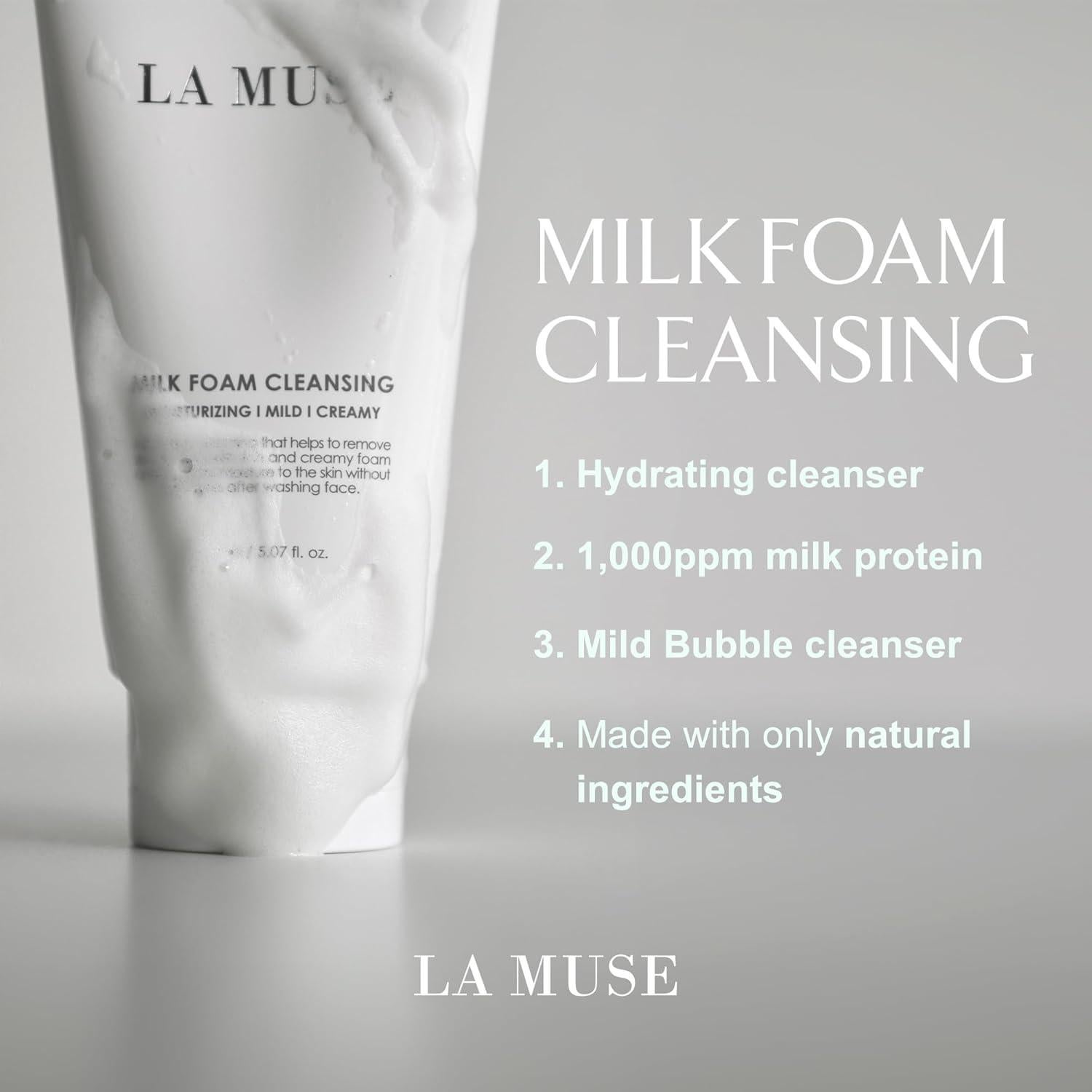 Dúo Glow Cushion Foundation y Limpiador Espumoso de Leche