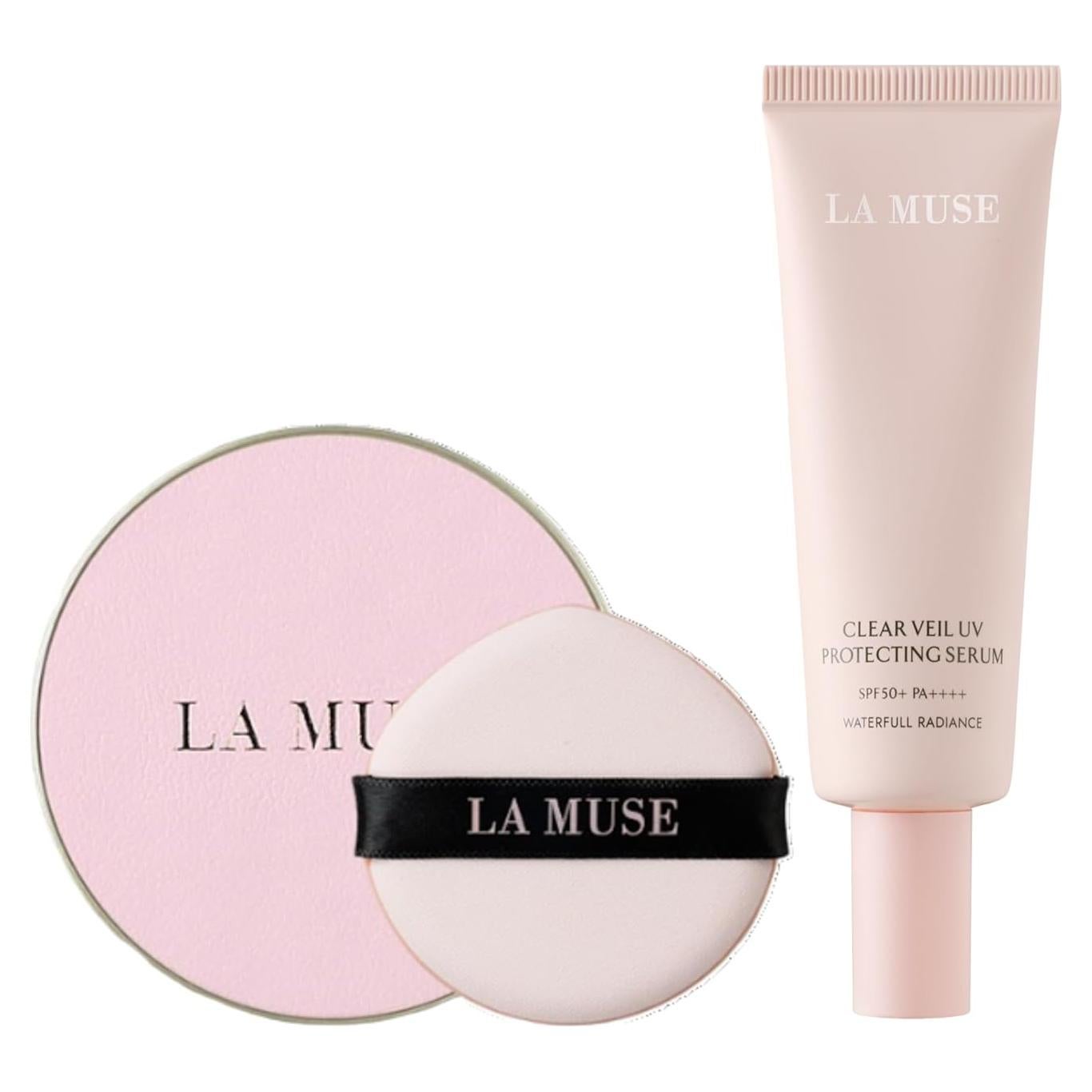 Dúo Crema Tonificante Rosa Durazno y Base Cushion Glow