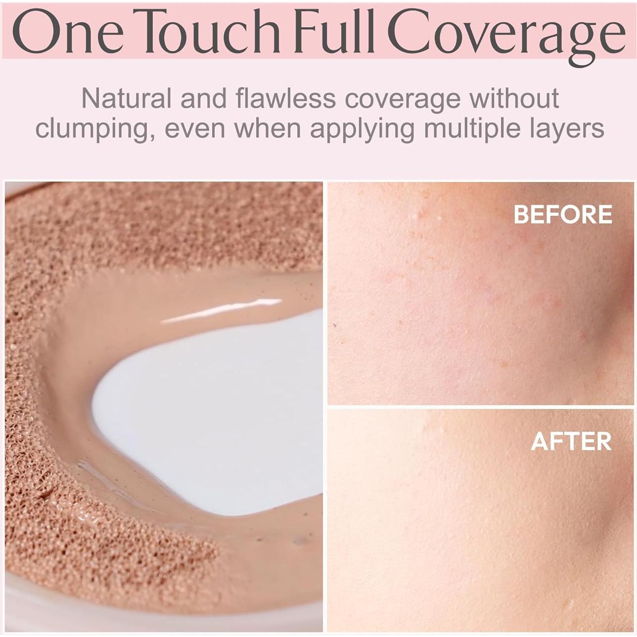 Dúo Crema Tonificante Rosa Durazno y Base Cushion Glow