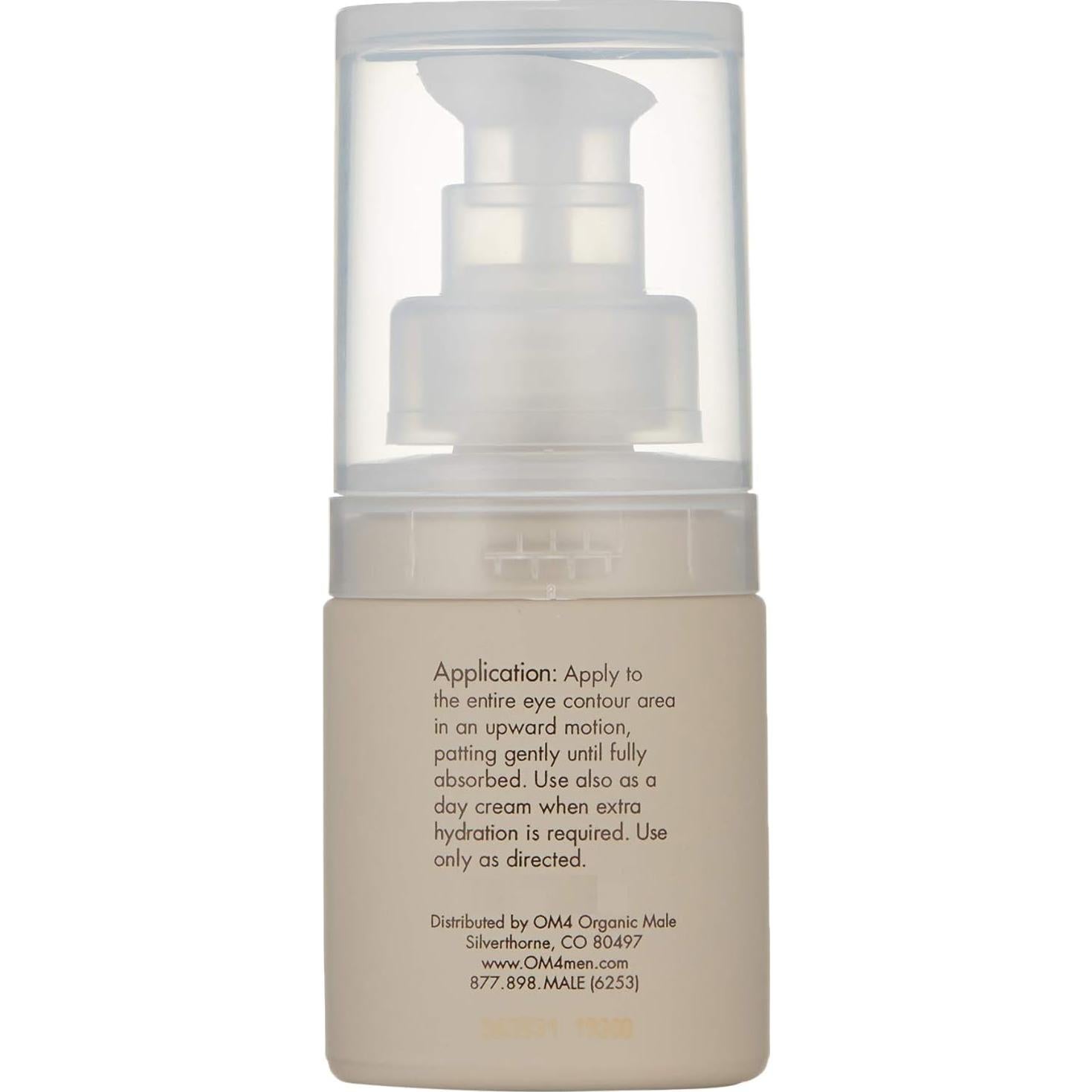 Crema para Ojos Hidratante Organic Male OM4 108g - Anti-Envejecimiento