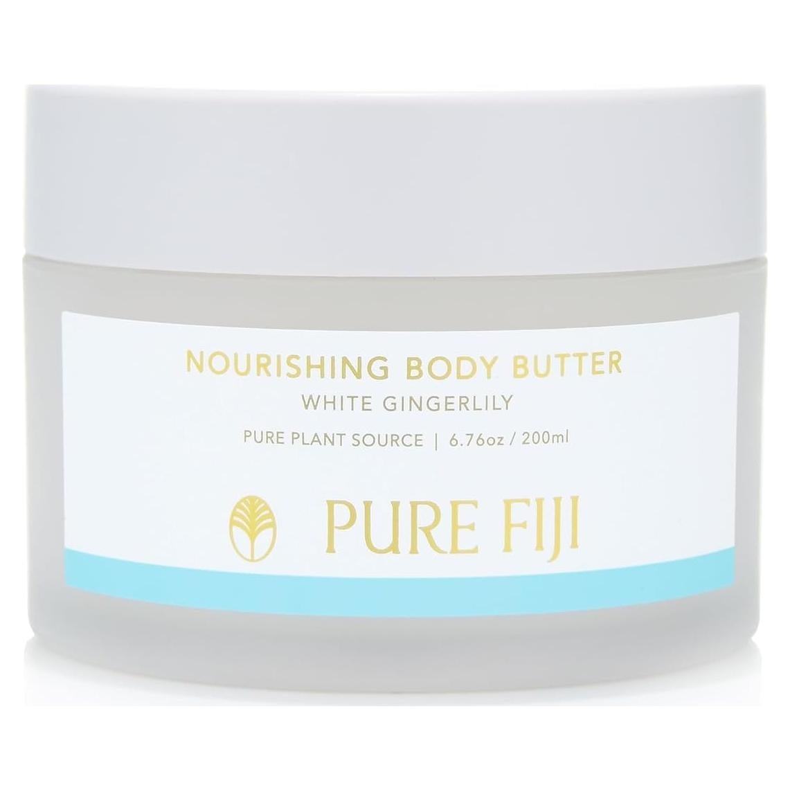 Manteca Hidratante Corporal Pure Fiji 200 ml - Aceite de Coco y Jengibre Blanco
