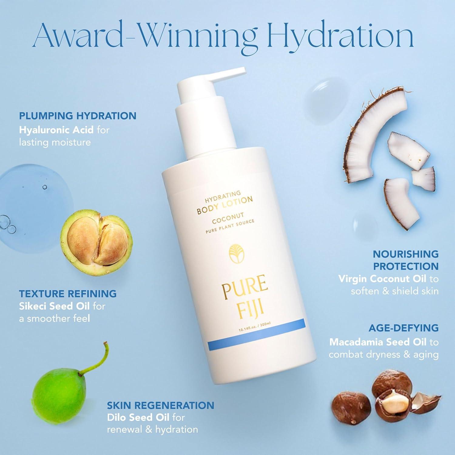 Loción Corporal Hidratante Pure Fiji 85 g - Leche de Coco y Mango