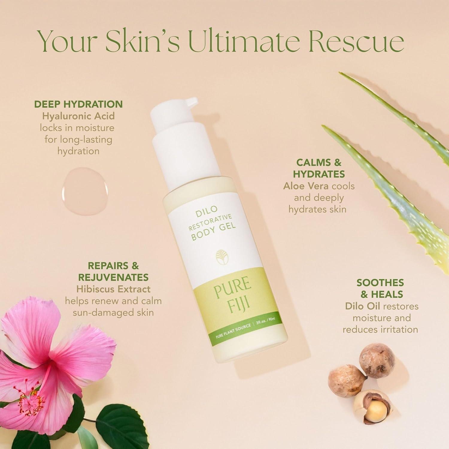 Gel Restaurador Hidratante PURE FIJI DILO 230 ml - Cuidado Piel