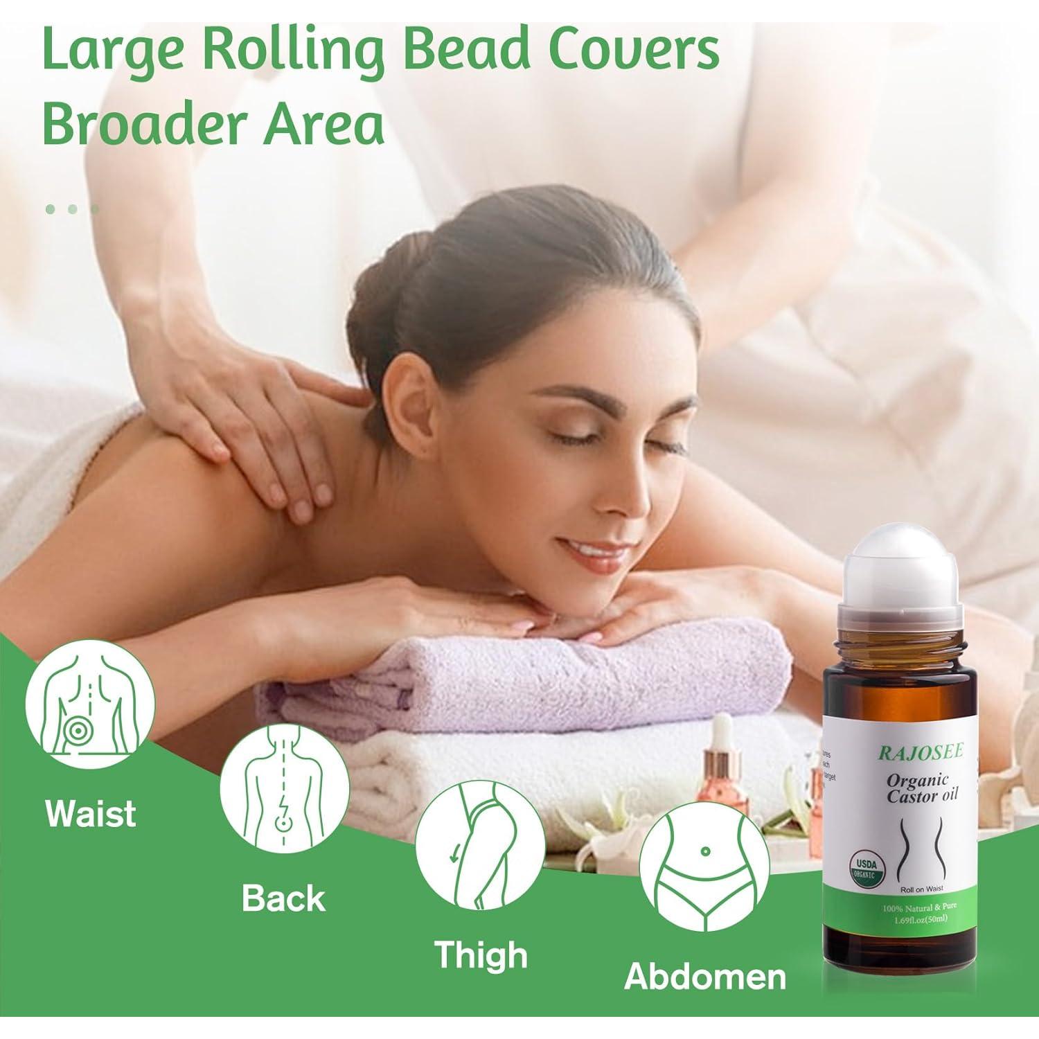 Set de 5 Piezas de Aceite de Ricino Orgánico Rajosee 100ml