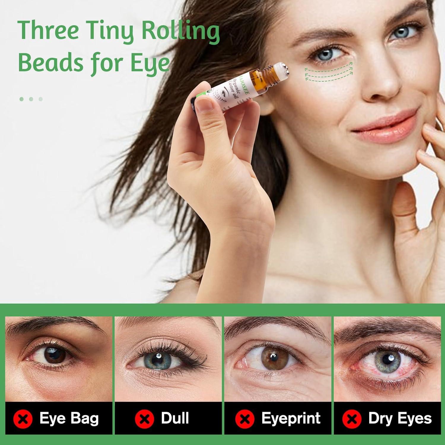 Set de 5 Piezas de Aceite de Ricino Orgánico Rajosee 100ml