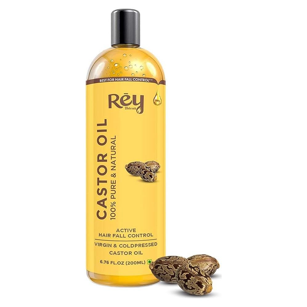 Aceite de Ricino Rey Naturals 200ml - Cuidado Cabello y Piel