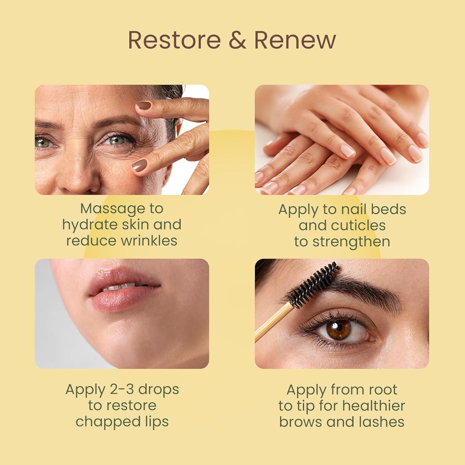 Aceite de Ricino Rey Naturals 200ml - Cuidado Cabello y Piel