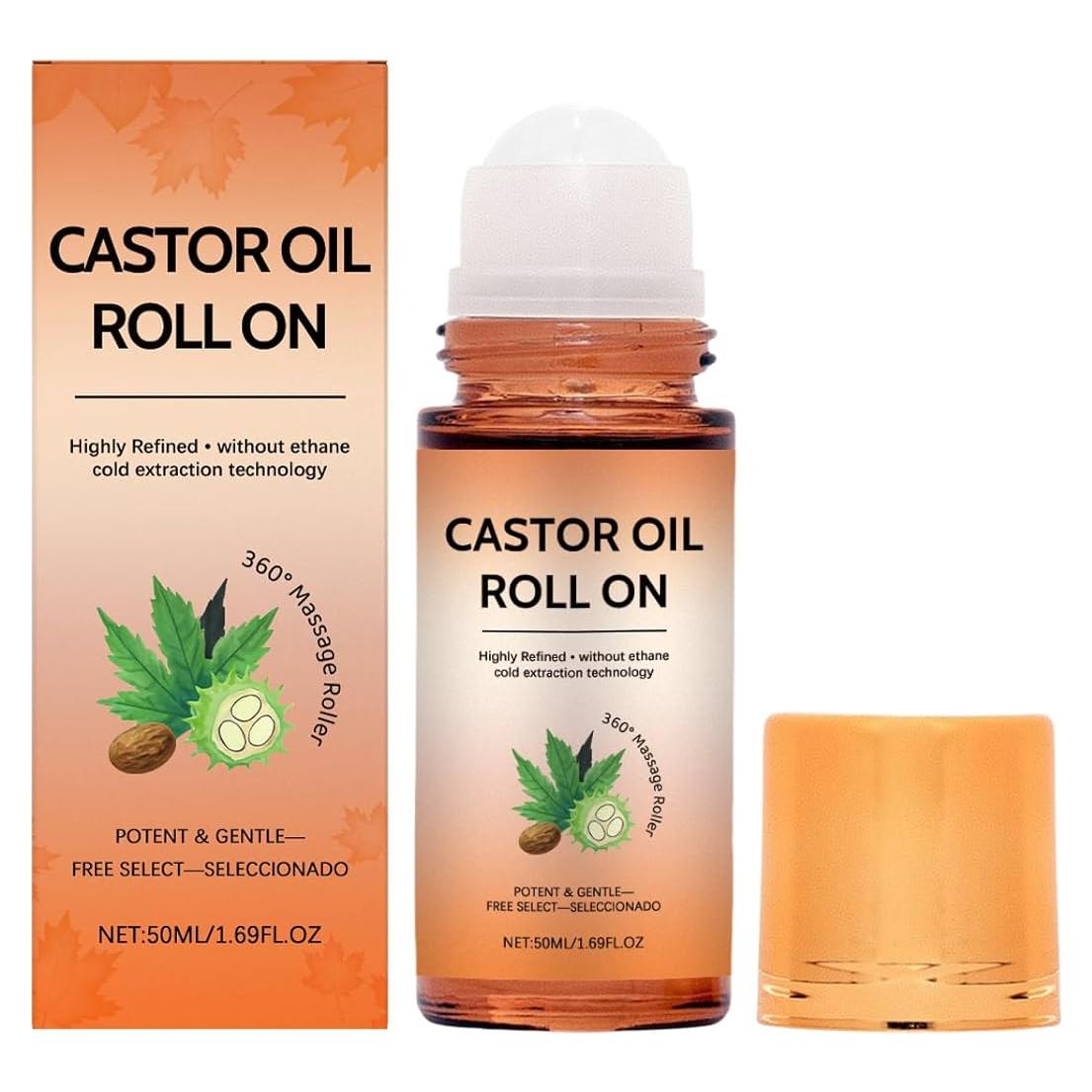 Aceite de Ricino Orgánico Roll-On EELHOE 48 g Hidratante