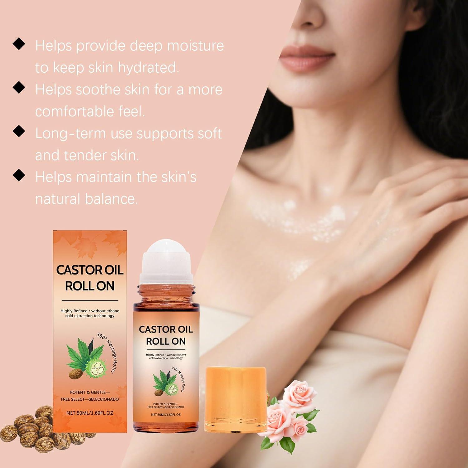 Aceite de Ricino Orgánico Roll-On EELHOE 48 g Hidratante