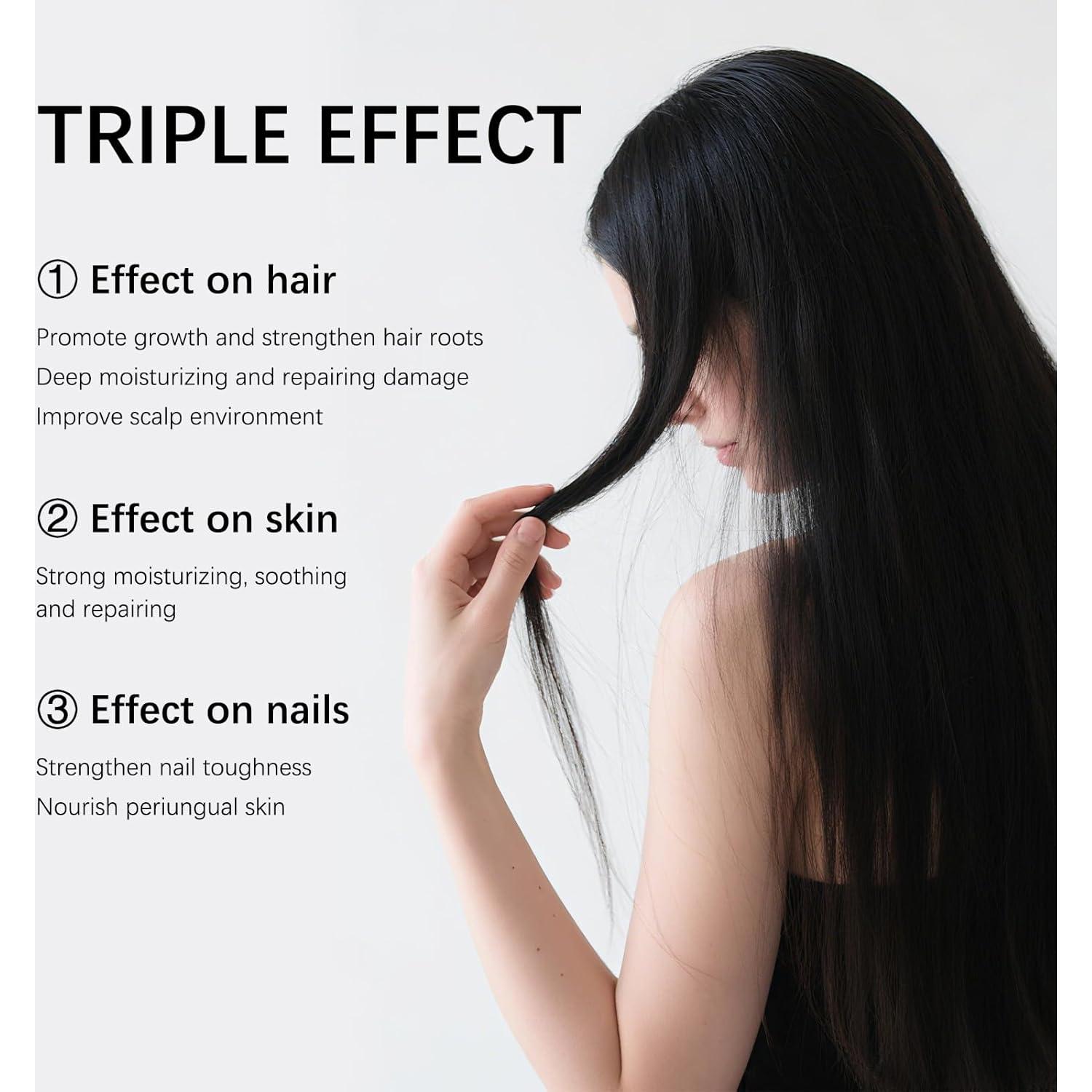 Aceite de Ricino Orgánico JISKG con Rodillo de Cuarzo Rosa 100ml