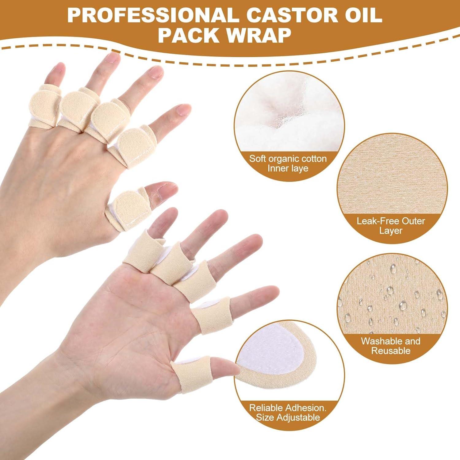 10 Piezas Envolturas de Aceite de Ricino Prasacco 10.6x4cm