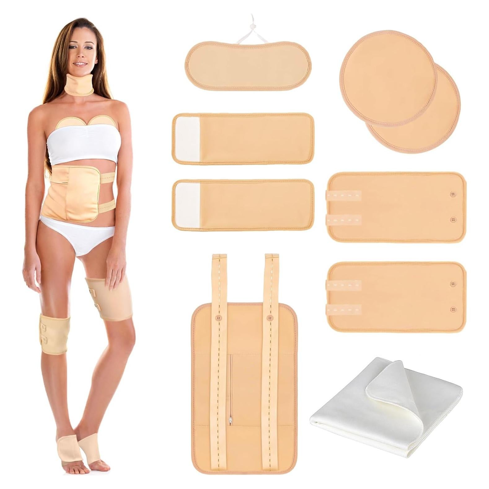 Kit 9 Pcs Envolturas de Aceite de Ricino Orgánico YHOVID