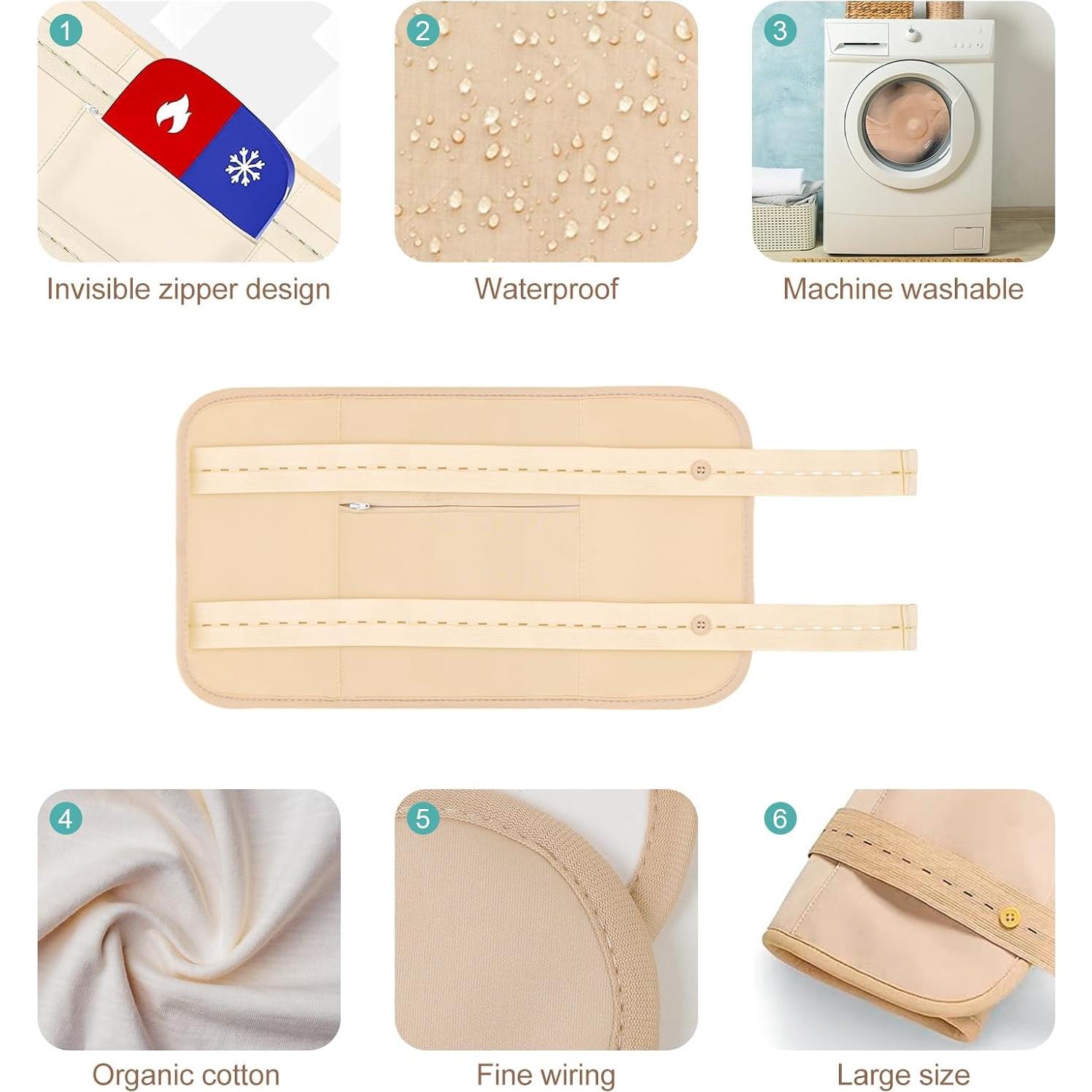 Kit 9 Pcs Envolturas de Aceite de Ricino Orgánico YHOVID