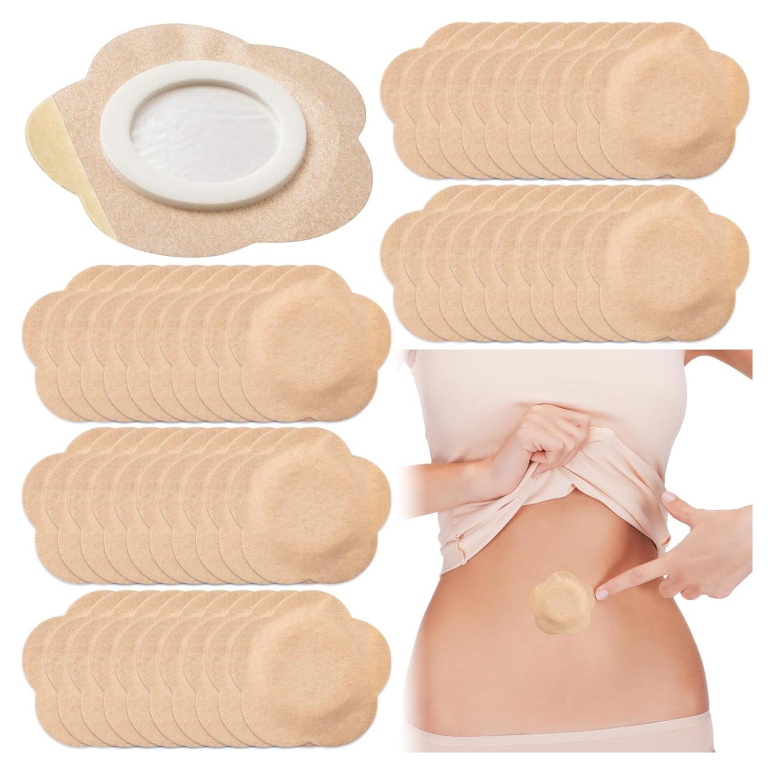 Parches Absorbentes de Aceite de Ricino Joez Maravilloso 50 Pcs 7x7cm