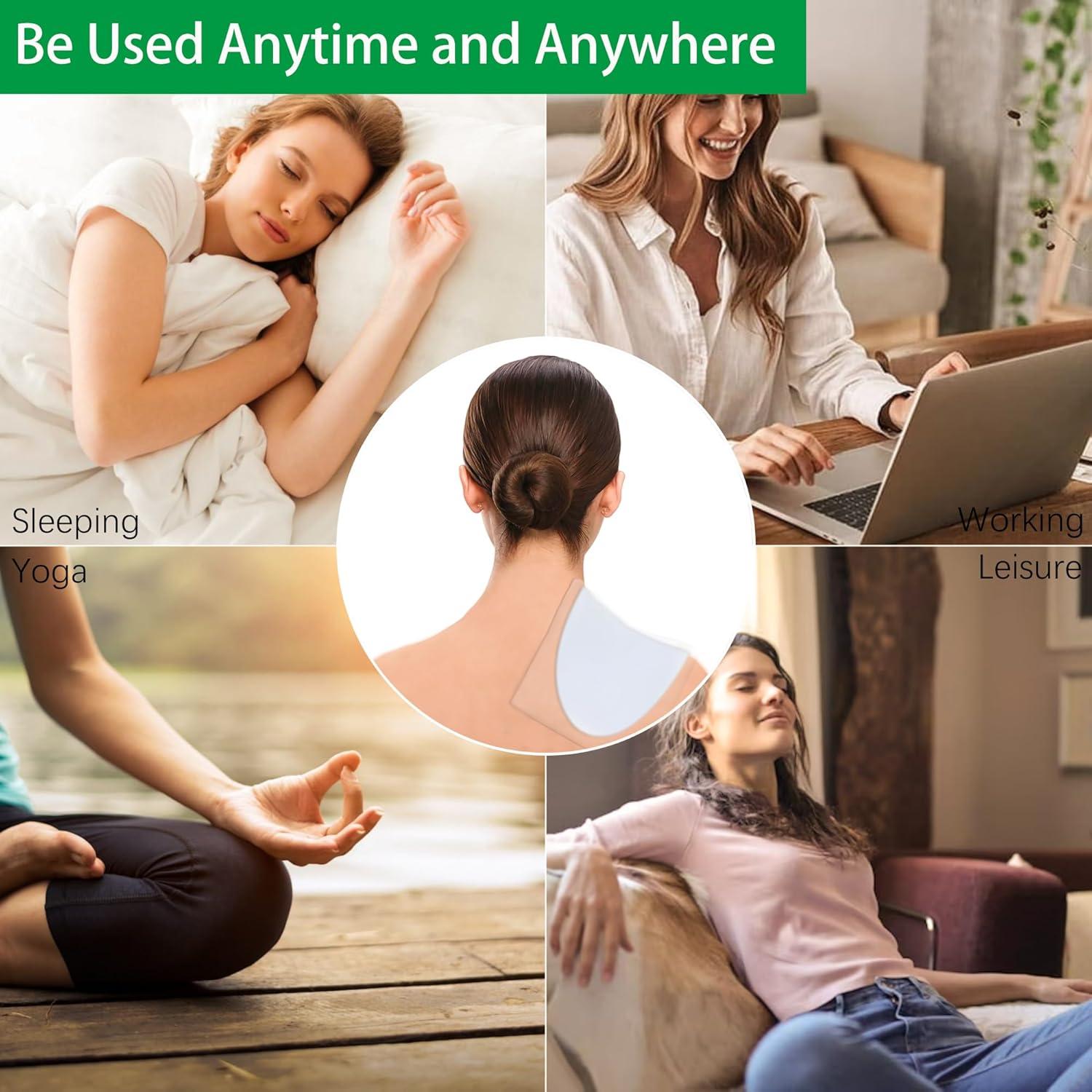 20 Parches Desechables de Aceite de Ricino VirKech 20x15 cm