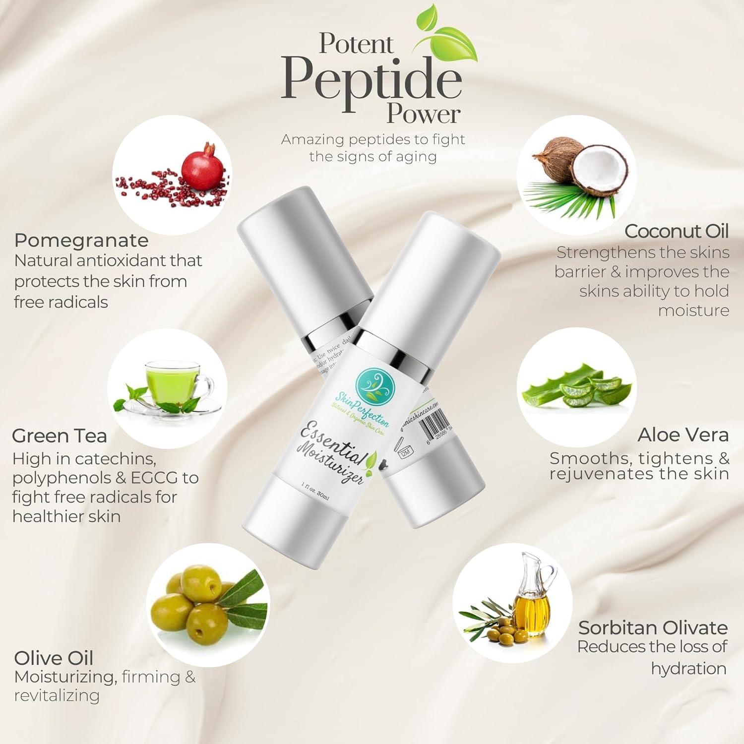 Hidratante Facial Orgánico Skin Perfection 30 ml Anti-Envejecimiento