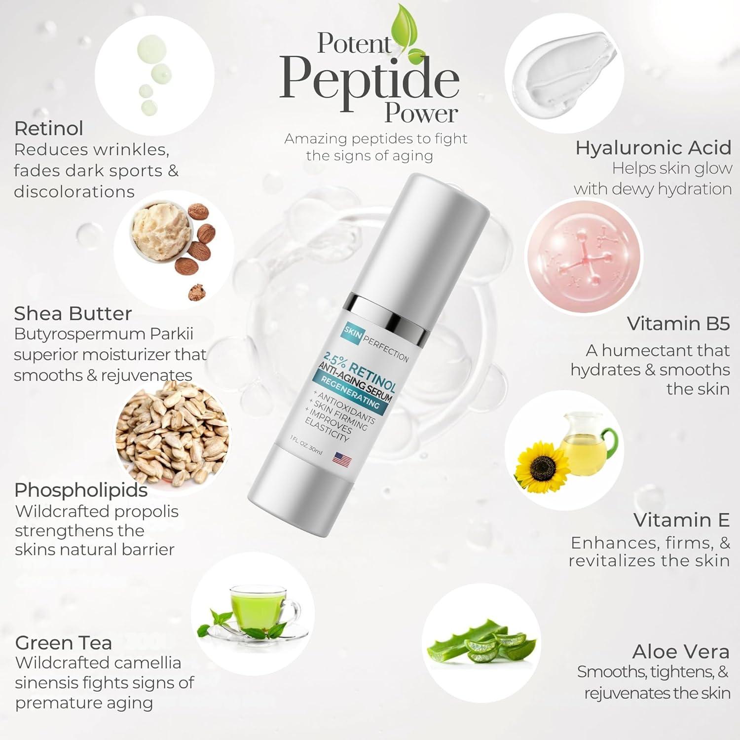 Suero Anti-envejecimiento Retinol 2.5% Skin Perfection 30 ml