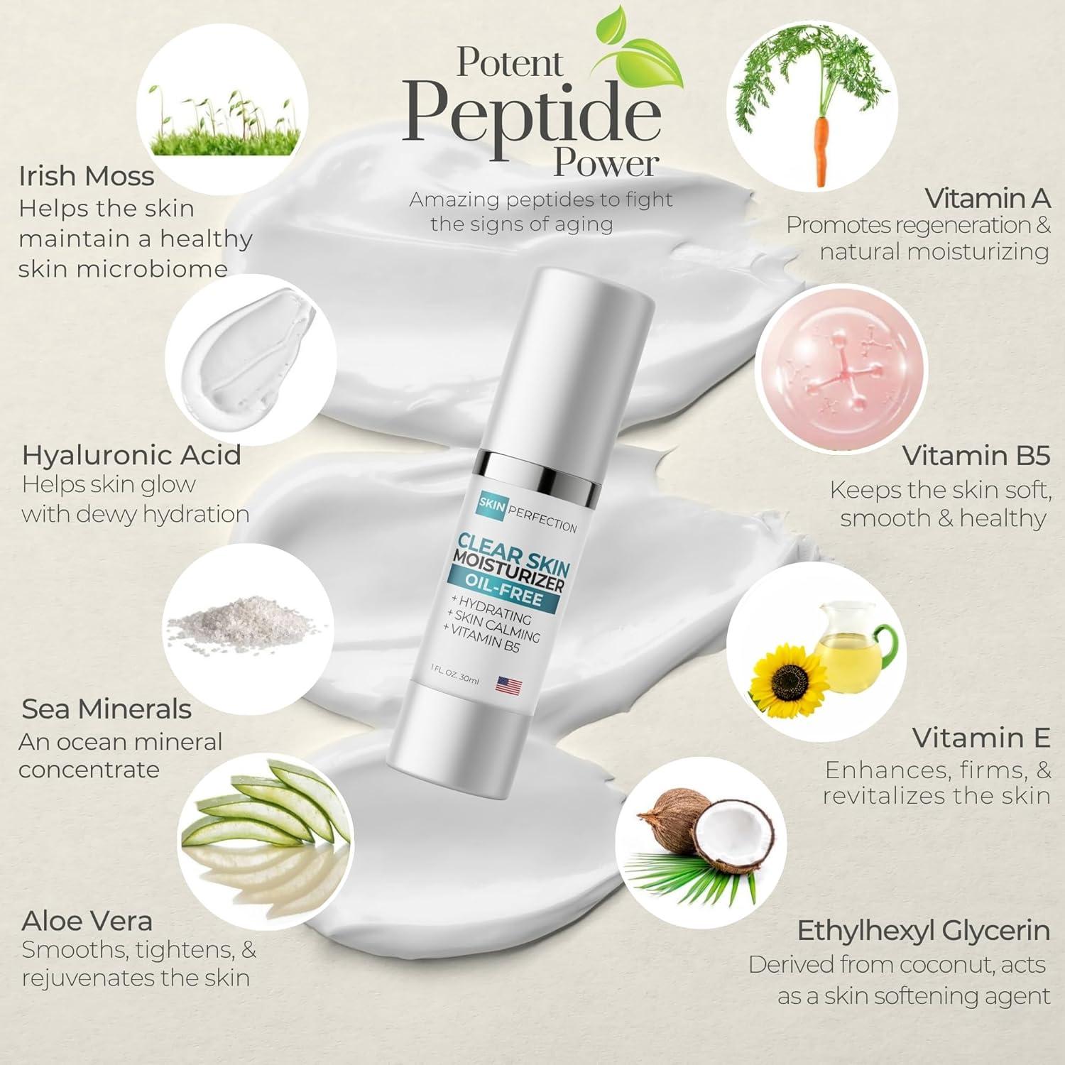 Hidratante Facial Sin Aceite Skin Perfection 30ml Gel Ligero