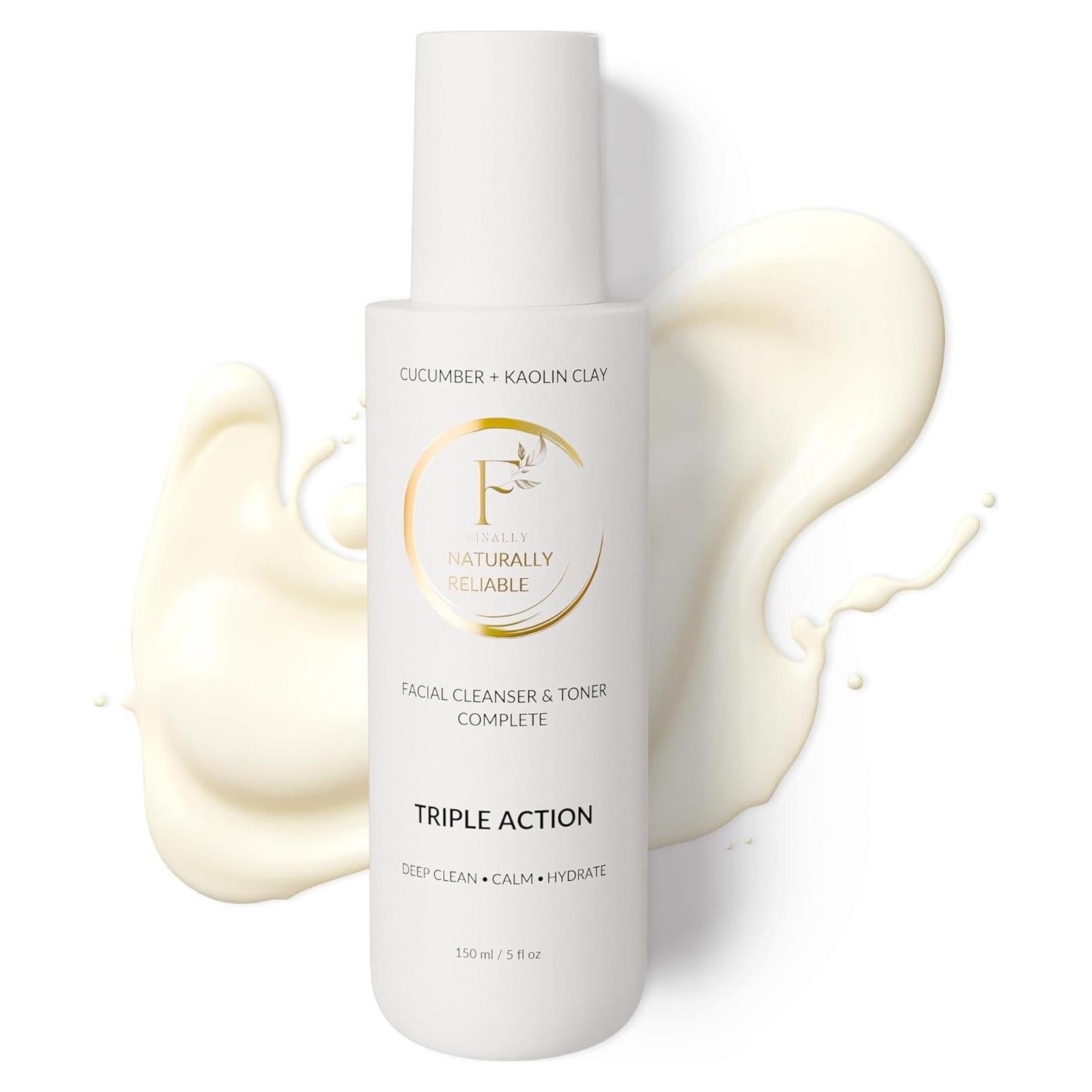 Limpiador Facial y Tónico Natural Finalmente Todo Natural 148 ml