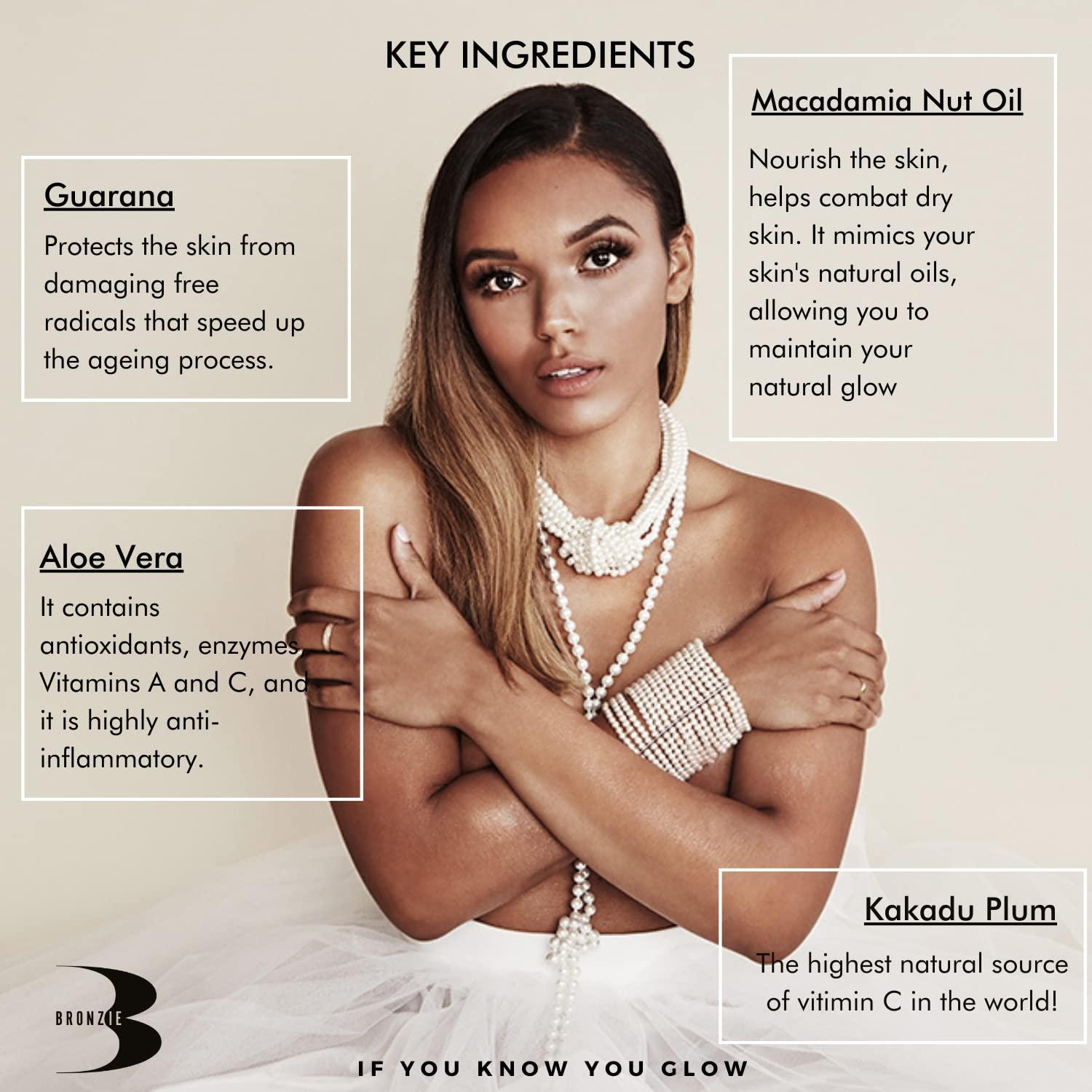 Aceite Bronceador Falso Bronzie 125ml - Brillo Natural