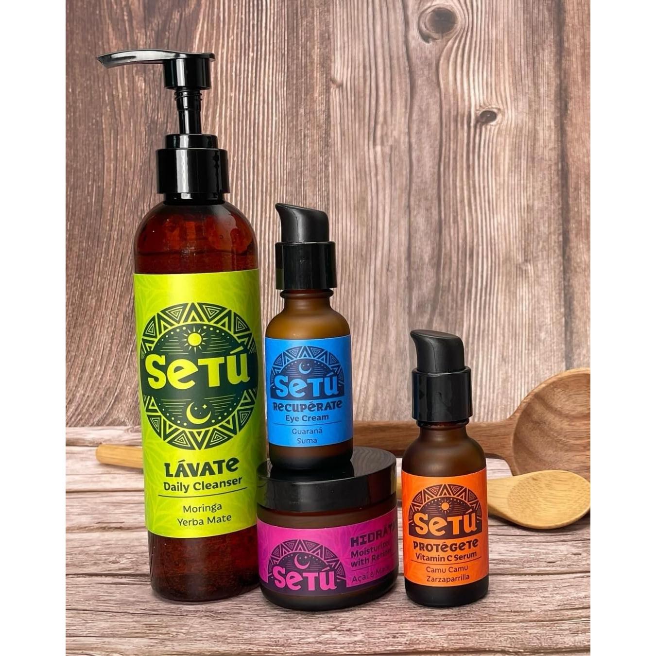 Setú® Kit Completo de Cuidado de Piel para Hombres - 4 Piezas