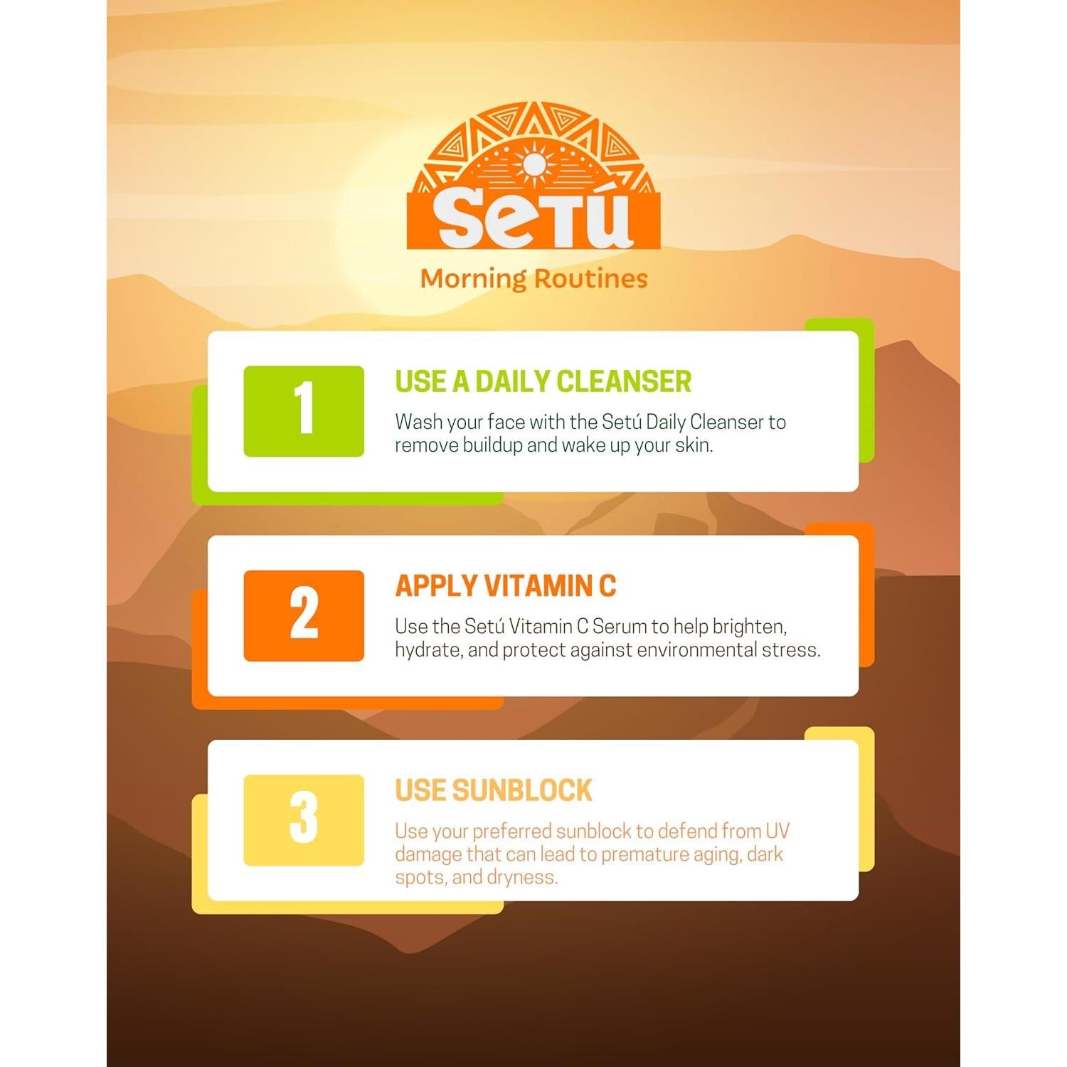 Setú® Kit Completo de Cuidado de Piel para Hombres - 4 Piezas