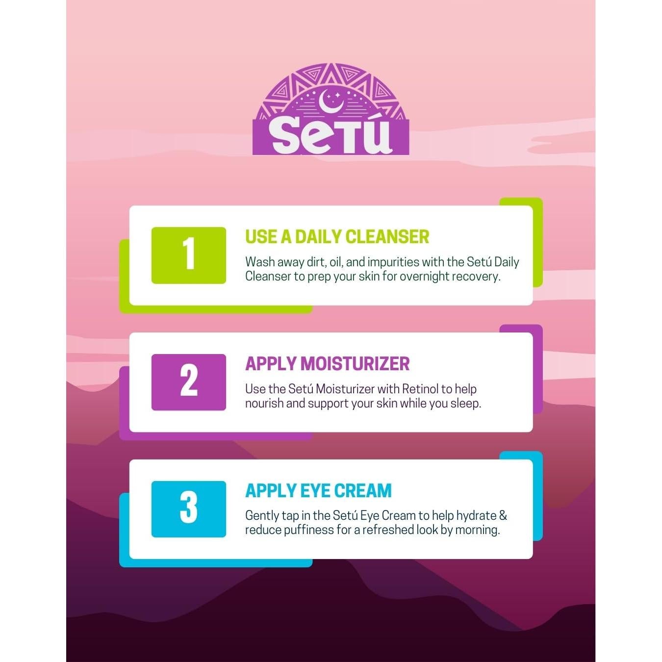 Setú® Kit Completo de Cuidado de Piel para Hombres - 4 Piezas