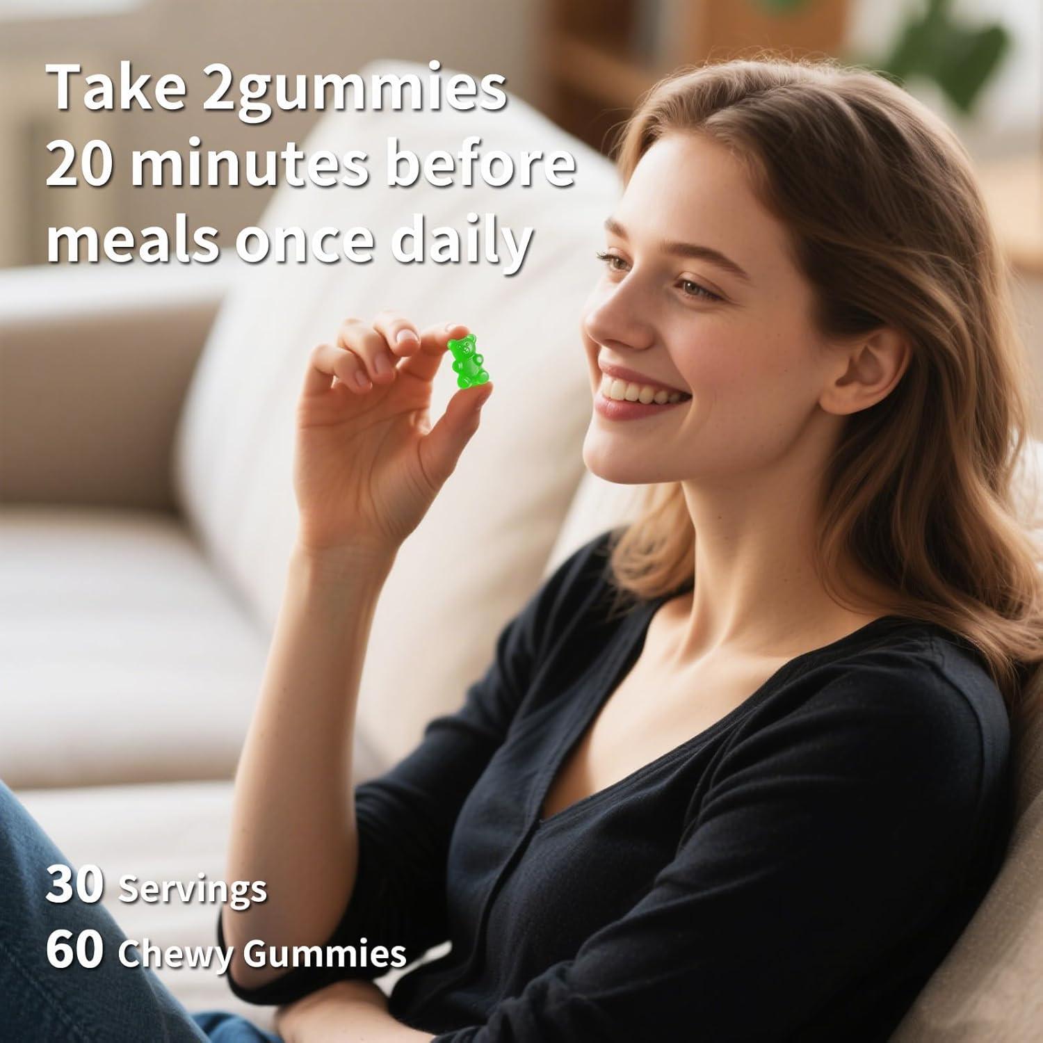 Gomitas de Graviola Pureverve 60 CT - Sin Azúcar, Veganas