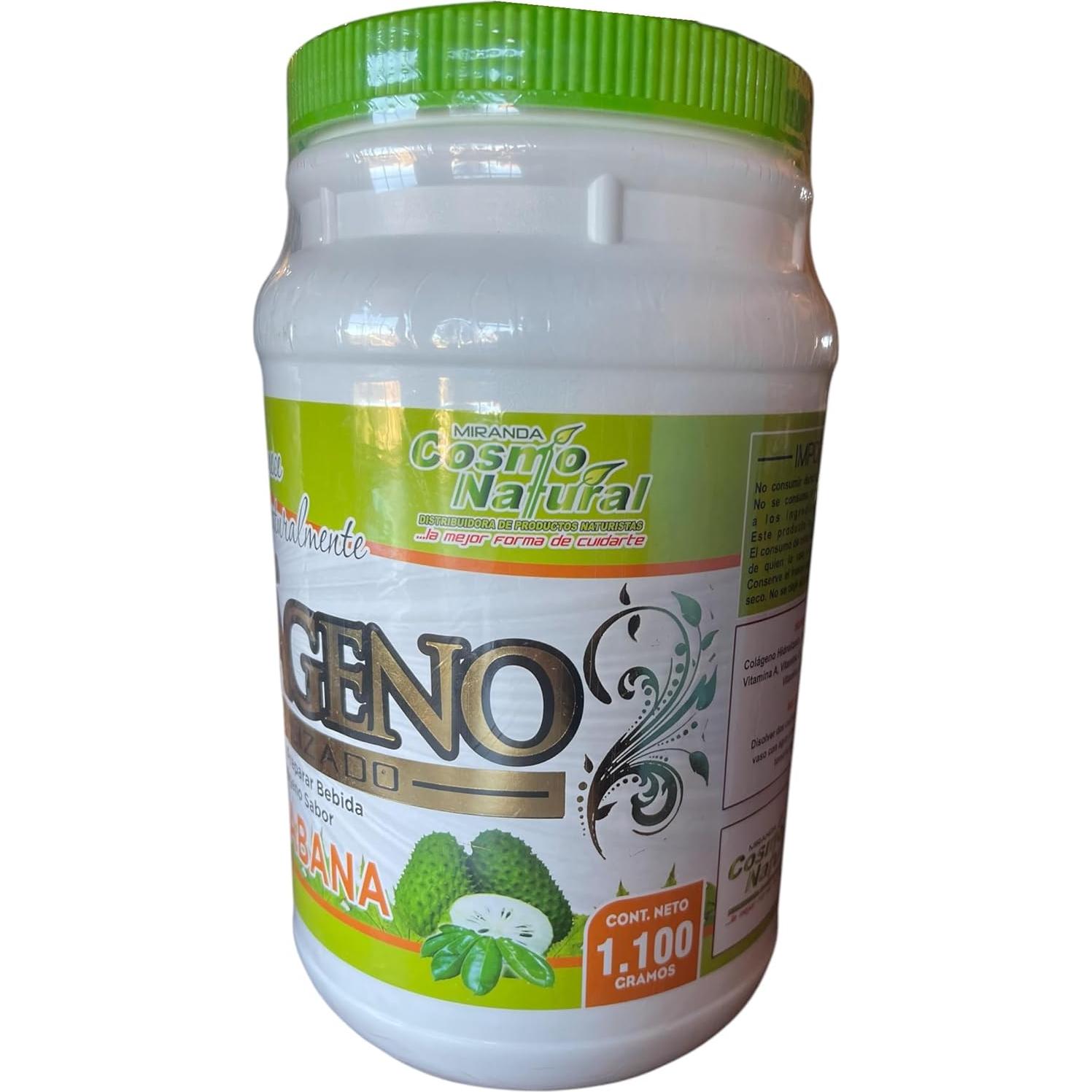 Mejorador de Colágeno Hidrolizado Natural Genérico 1kg Sabor Guanábana