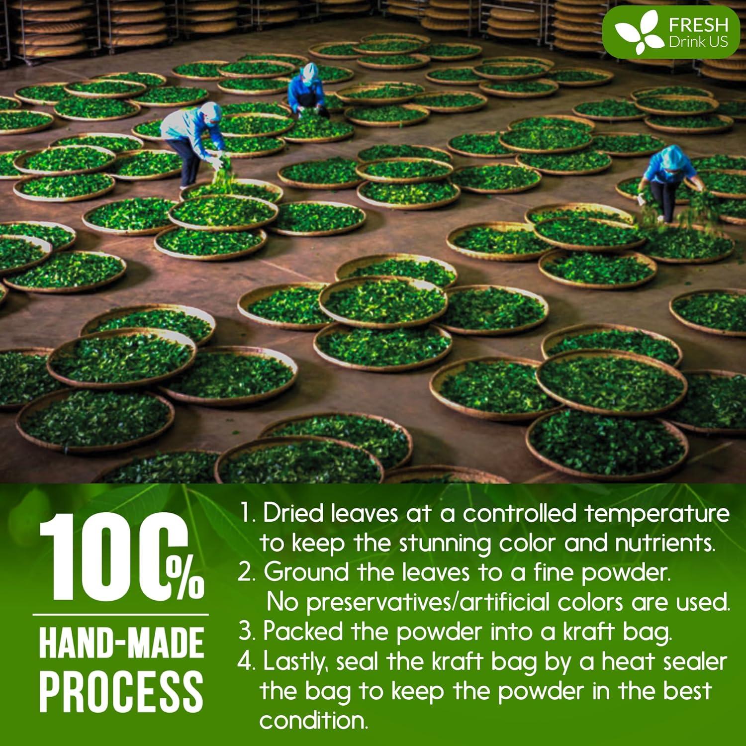 Polvo de Hoja de Neem 170g FreshDrinkUS 100% Natural para Piel y Cabello