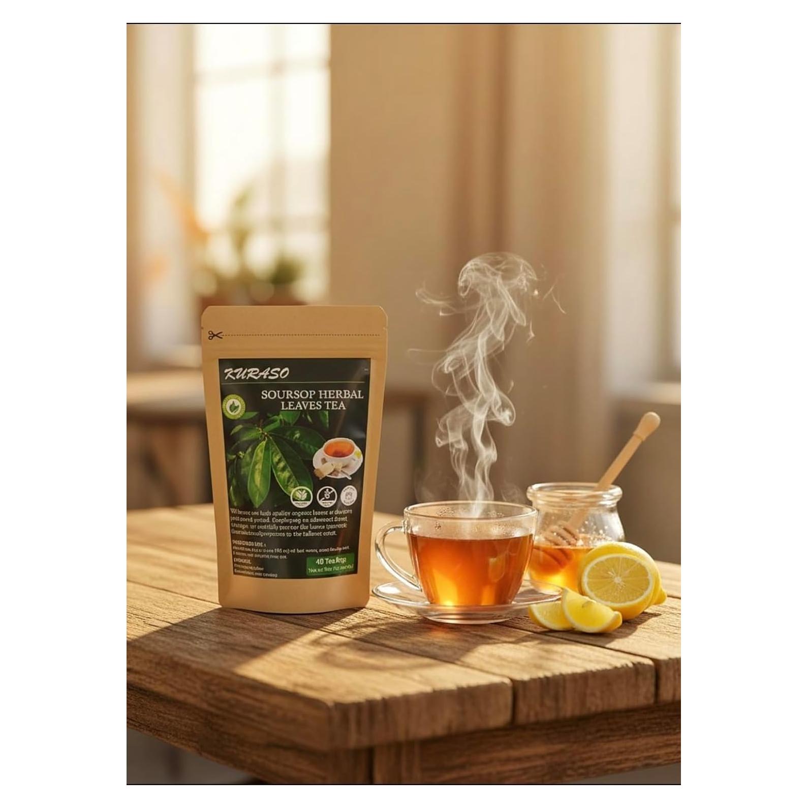 Té de Hojas de Graviola Paradise Beach 80g - 40 Bolsitas