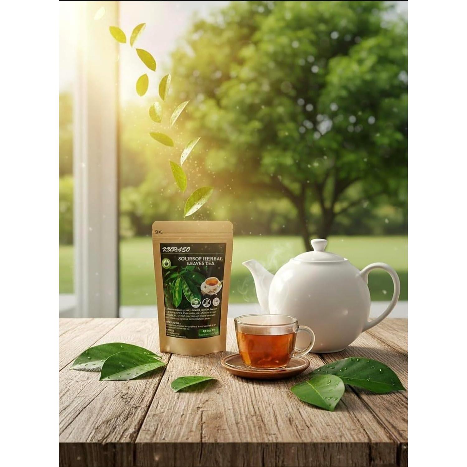 Té de Hojas de Graviola Paradise Beach 80g - 40 Bolsitas