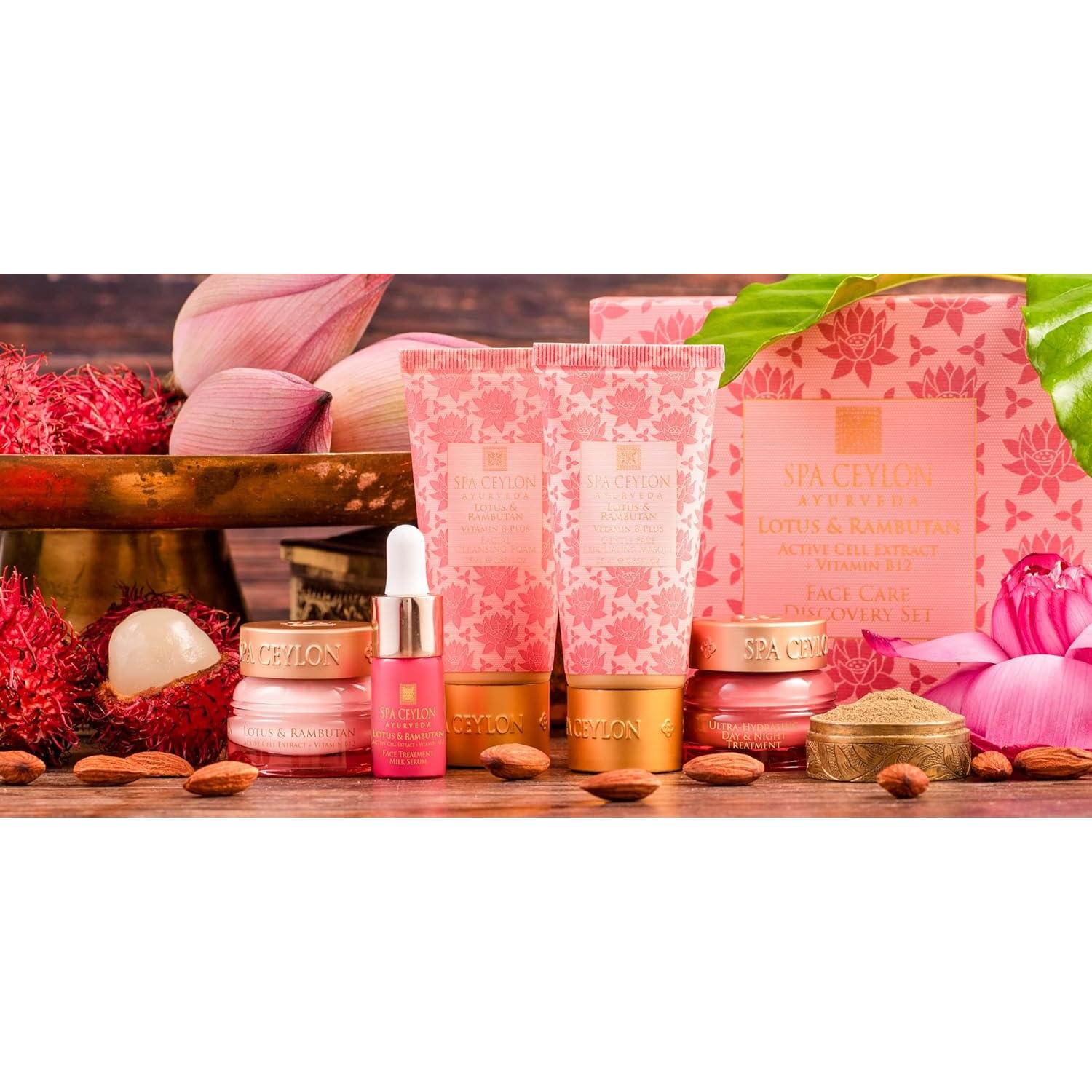 Juego de Cuidado Facial Spa Ceylon 5 Piezas Orgánico