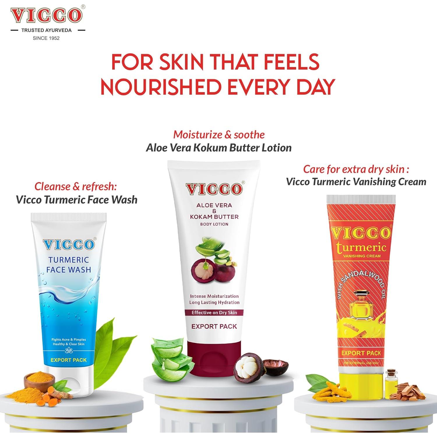 Loción Hidratante Vicco Aloe Vera y Mangostán 200 ml