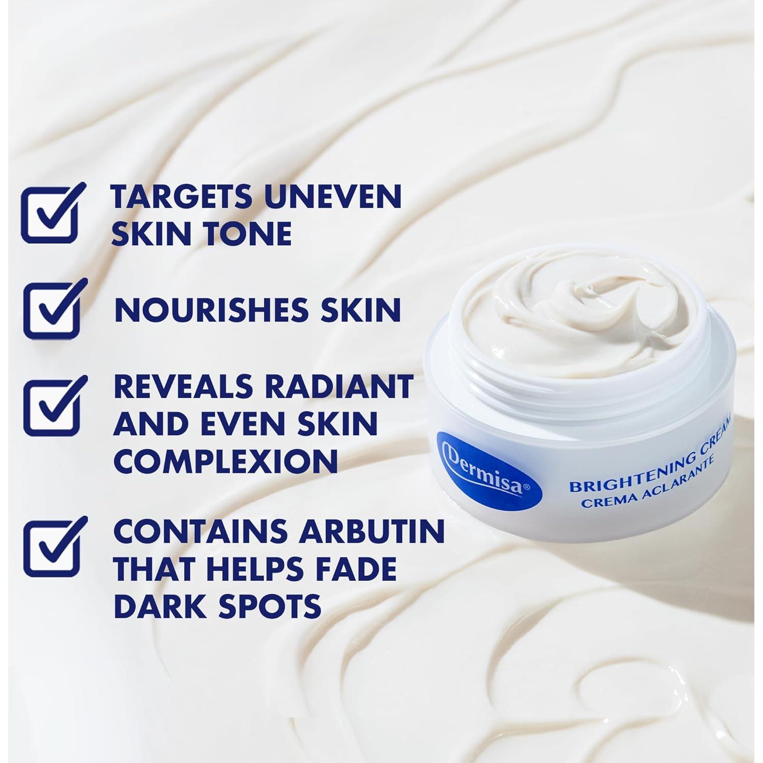 Crema Aclaradora Dermisa 85 g | 4 Extractos Naturales