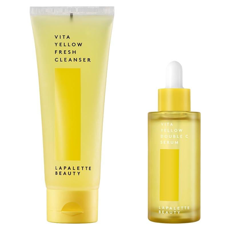 Set de Cuidado de la Piel LAPALETTE Vita Amarillo 2 Piezas