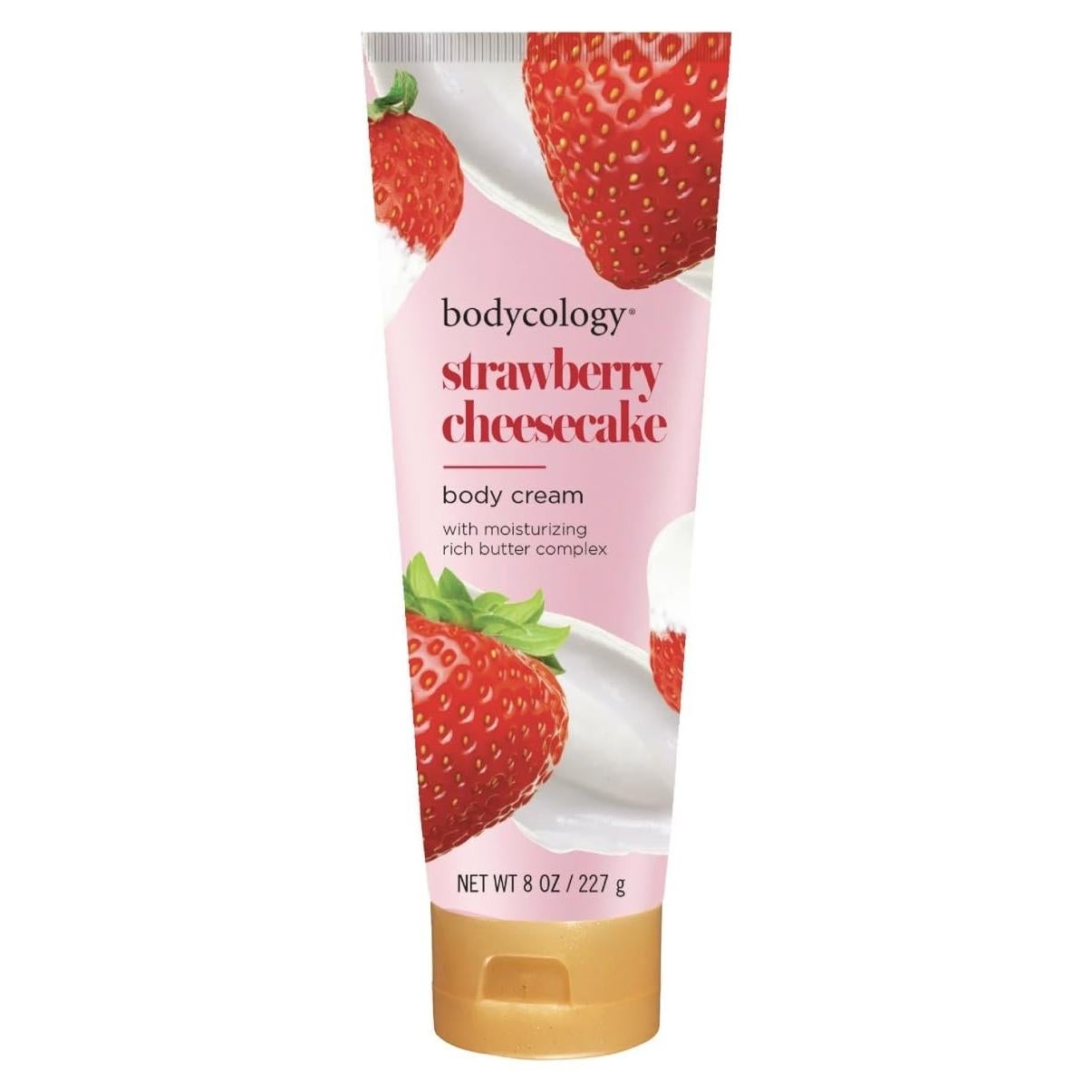 Cuidado Corporal Bodycology Cheesecake de Fresa - Crema 226g, Bruma 236ml