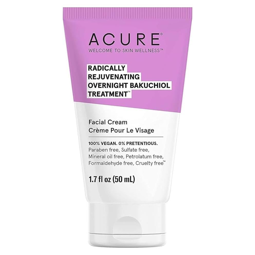 Crema Facial Rejuvenecedora Acure Bakuchiol 50 ml - Alternativa Vegana al Retinol