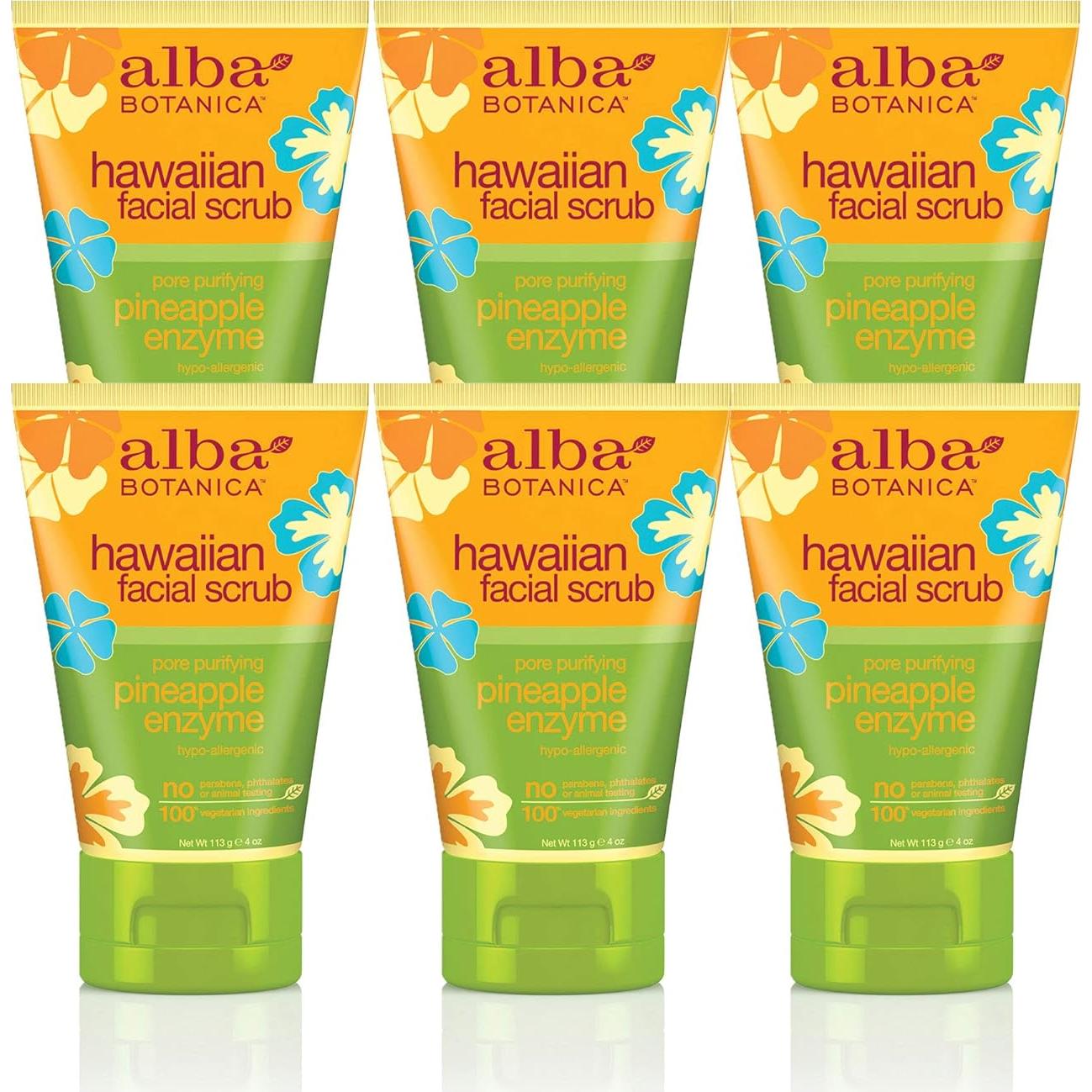 Exfoliante Facial Alba Botanica Piña Purificante 6x113.4g