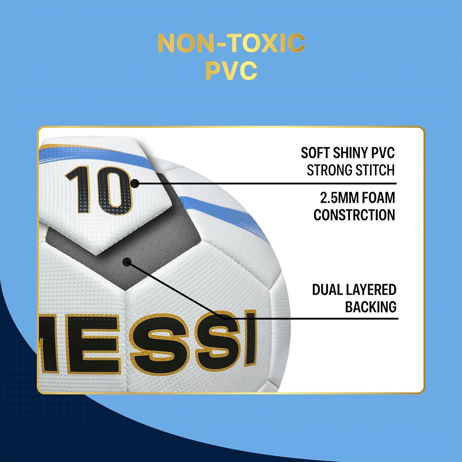 Balón de Fútbol Oficial Argentina Icon Sports Tamaño 5