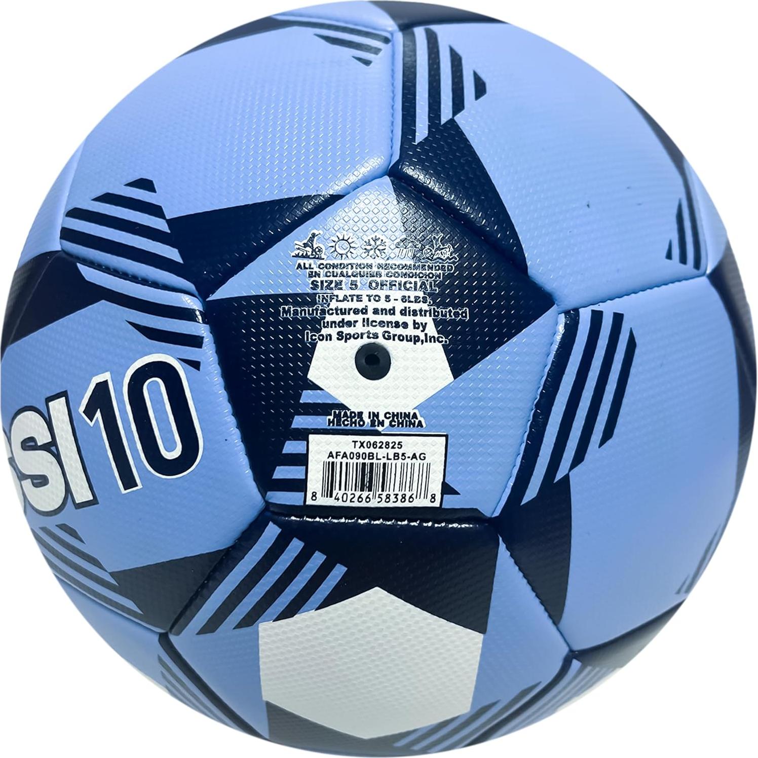 Balón de Fútbol Oficial Icon Sports Argentina Tamaño 5