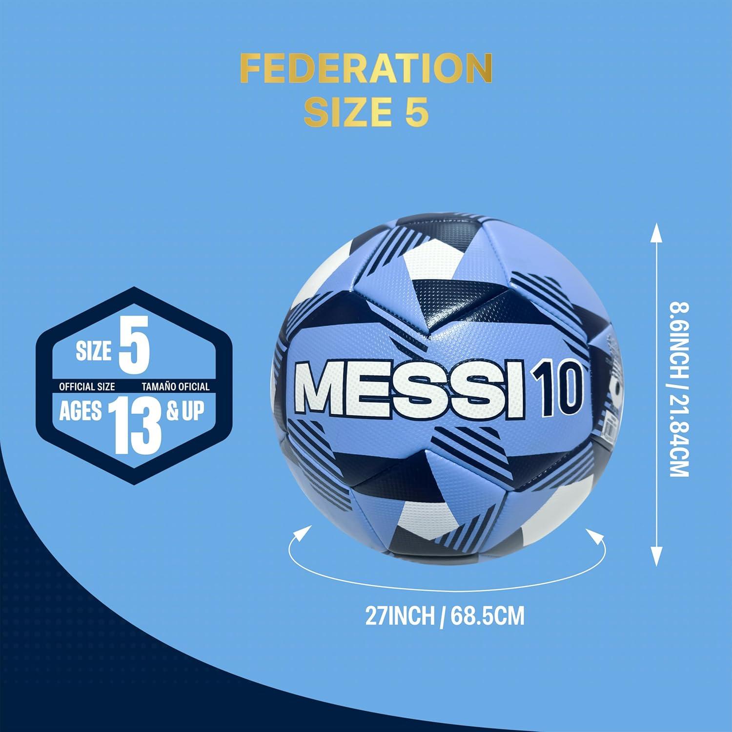 Balón de Fútbol Oficial Icon Sports Argentina Tamaño 5